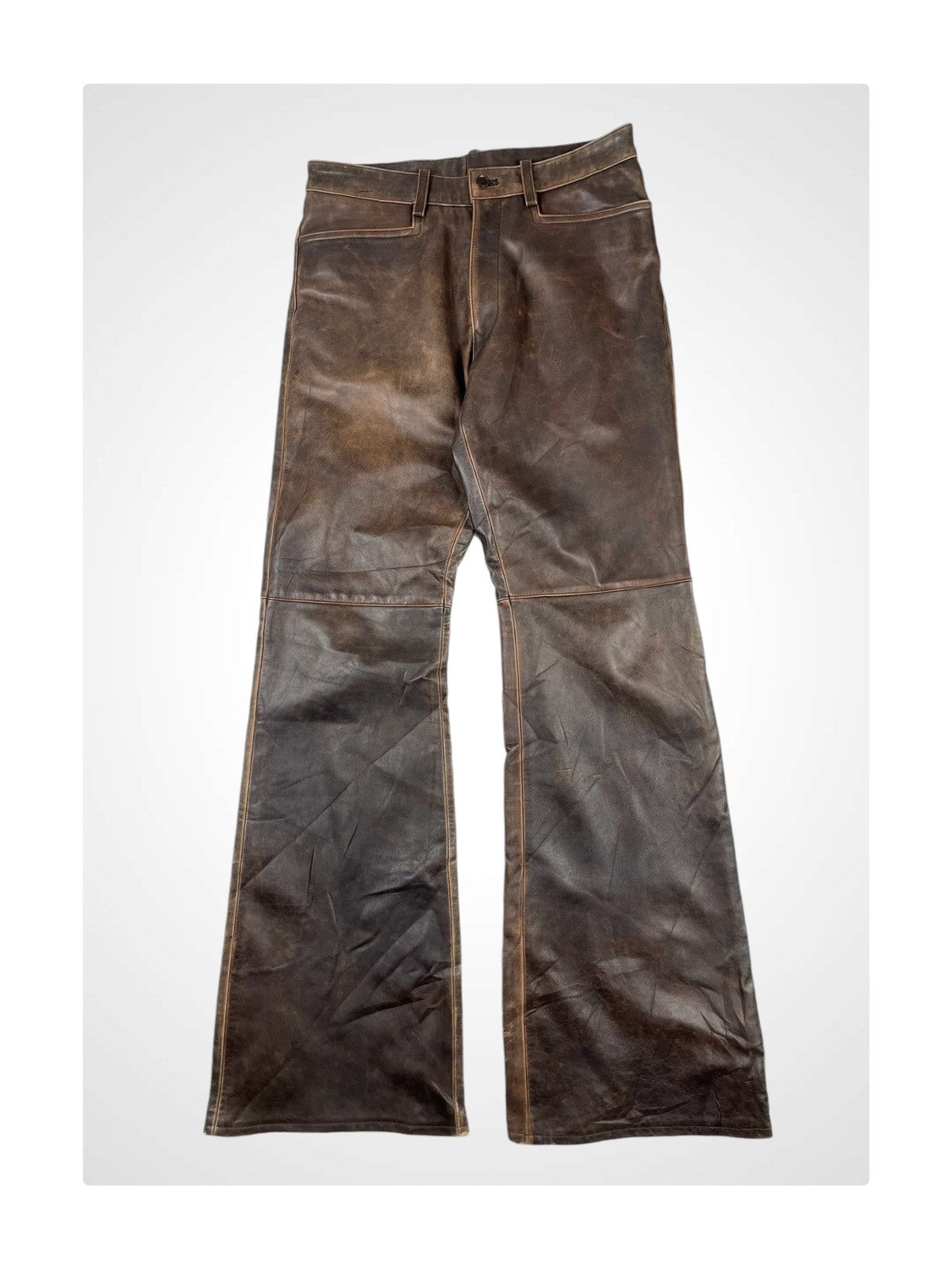 パンツ COMME CA DU MODE Comme Ca Du Mode Men Leather - Casual Pants