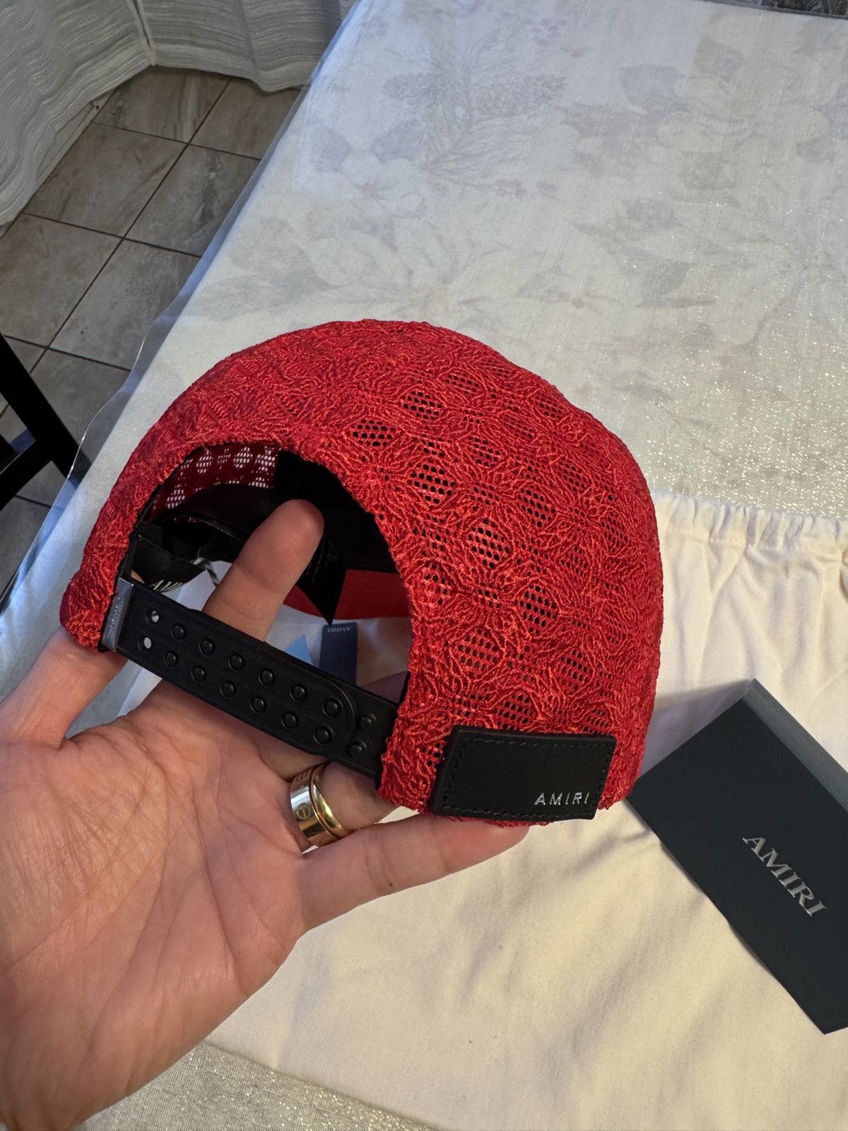 Amiri AMIRI MA TWO TONE TRUCKER HAT Size ONE SIZE - 3 Thumbnail