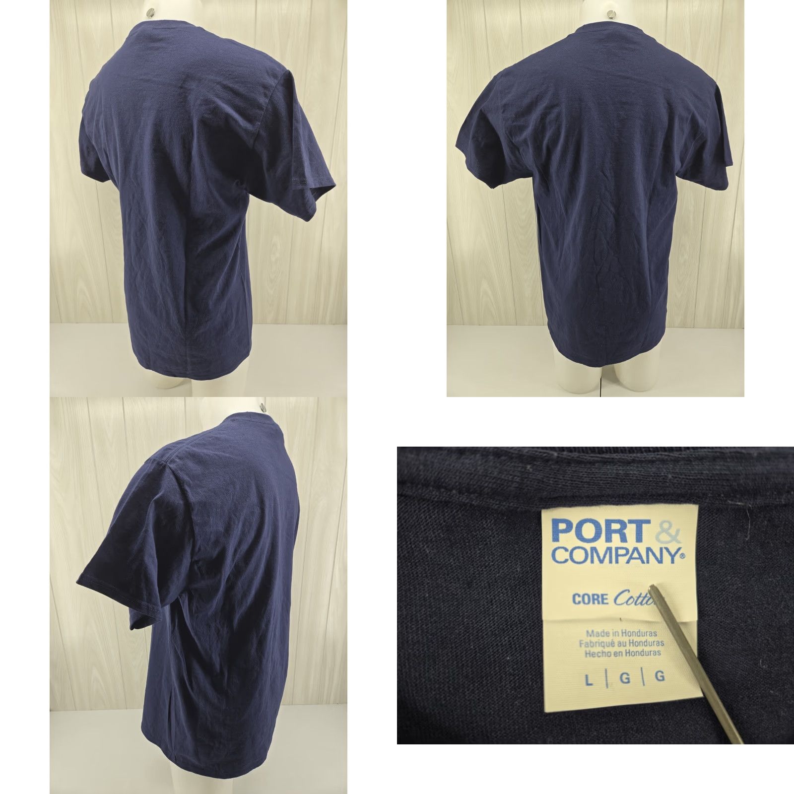 Port & Company Georgia Highlands College Alumni T Shirt Blue Size Large Mens Size US L / EU 52-54 / 3 - 8 Thumbnail