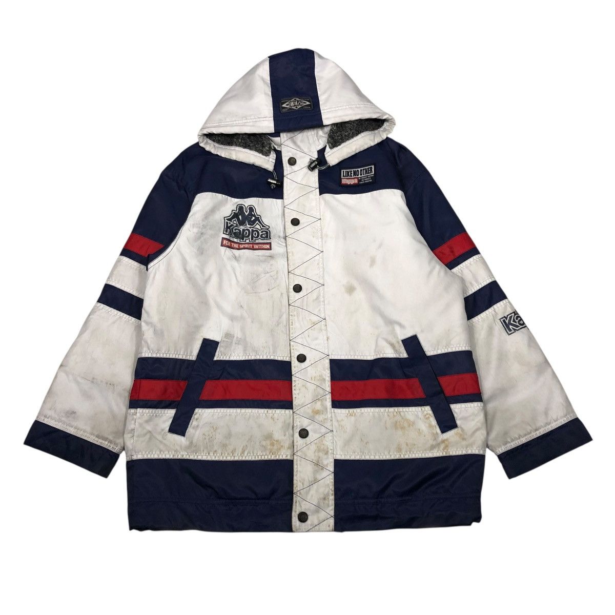 Japanese Brand 🔥VINTAGE SKI JACKET MULTI POCKET UTILITY KAPPA Size US L / EU 52-54 / 3 - 1 Thumbnail
