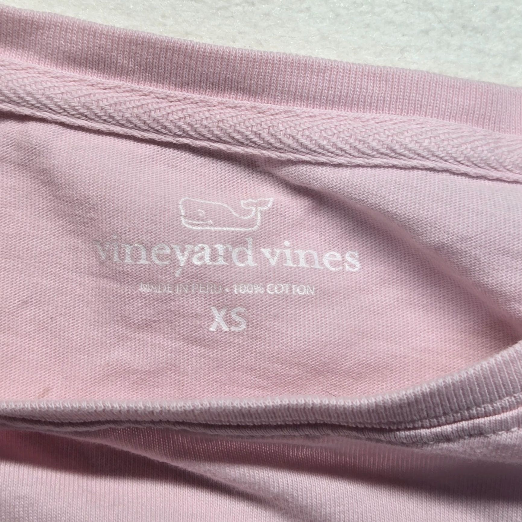 Vineyard Vines Vineyard Vines Pink Long Sleeve Whale Logo Pocket Tee Adult Women's XS Shirt Girls Size XS / US 0-2 / IT 36-38 - 3 Thumbnail