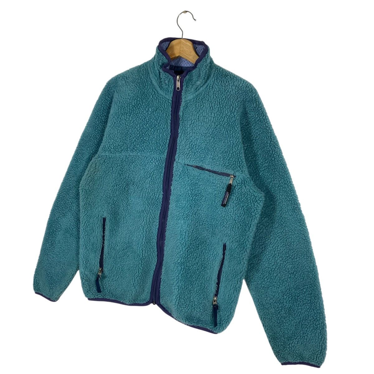 Patagonia × Rhythm Vintage 90s Patagonia Retro Deep Pile Fleece Zipper M Size Size US M / EU 48-50 / 2 - 2 Thumbnail