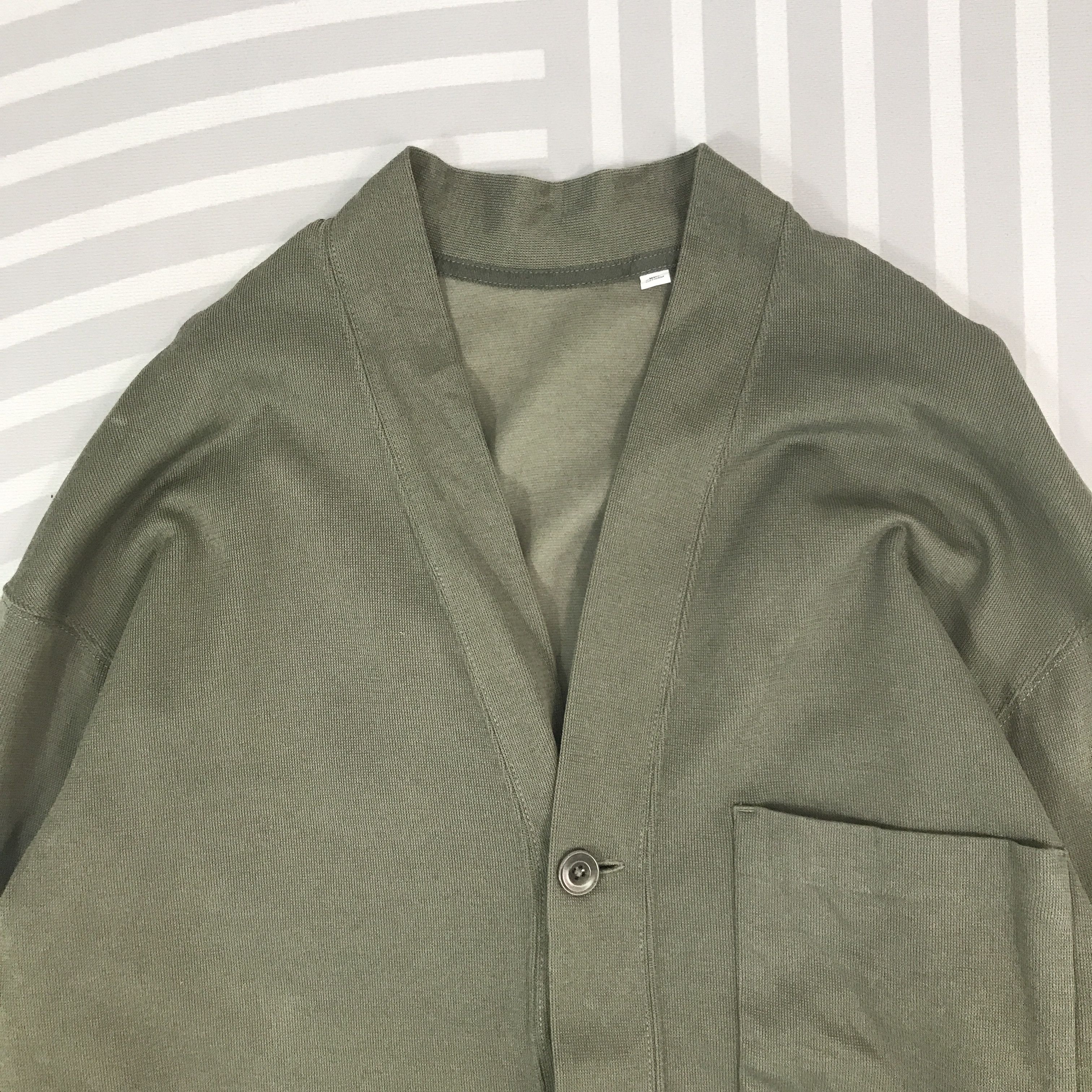 Christophe Lemaire × Uniqlo Vintage Lemaire x Uniqlo button cardigan Jacket Size US XXL / EU 58 / 5 - 2 Thumbnail