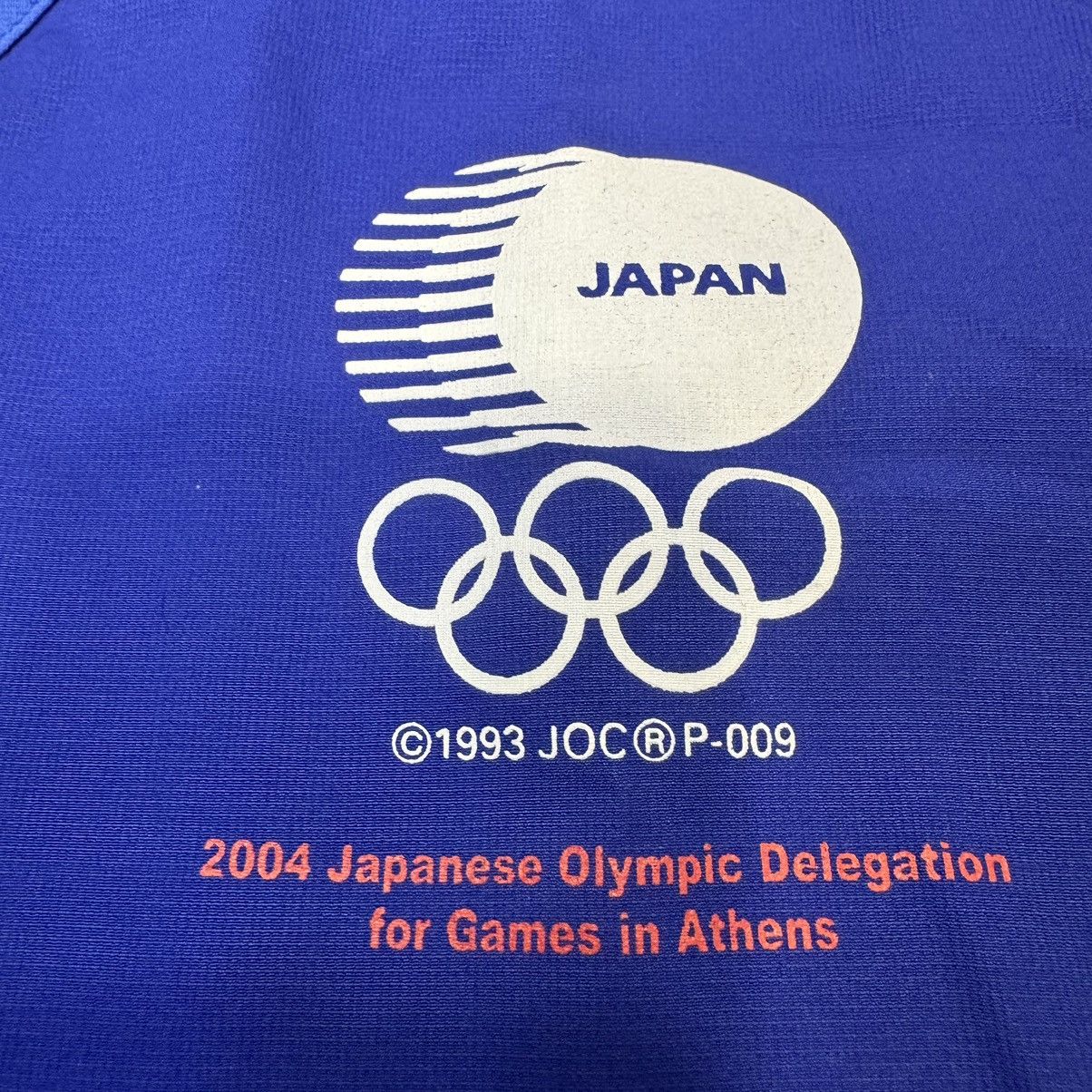 Japanese Brand Japan soccer Olympic game 2004 sweater Size US L / EU 52-54 / 3 - 4 Thumbnail