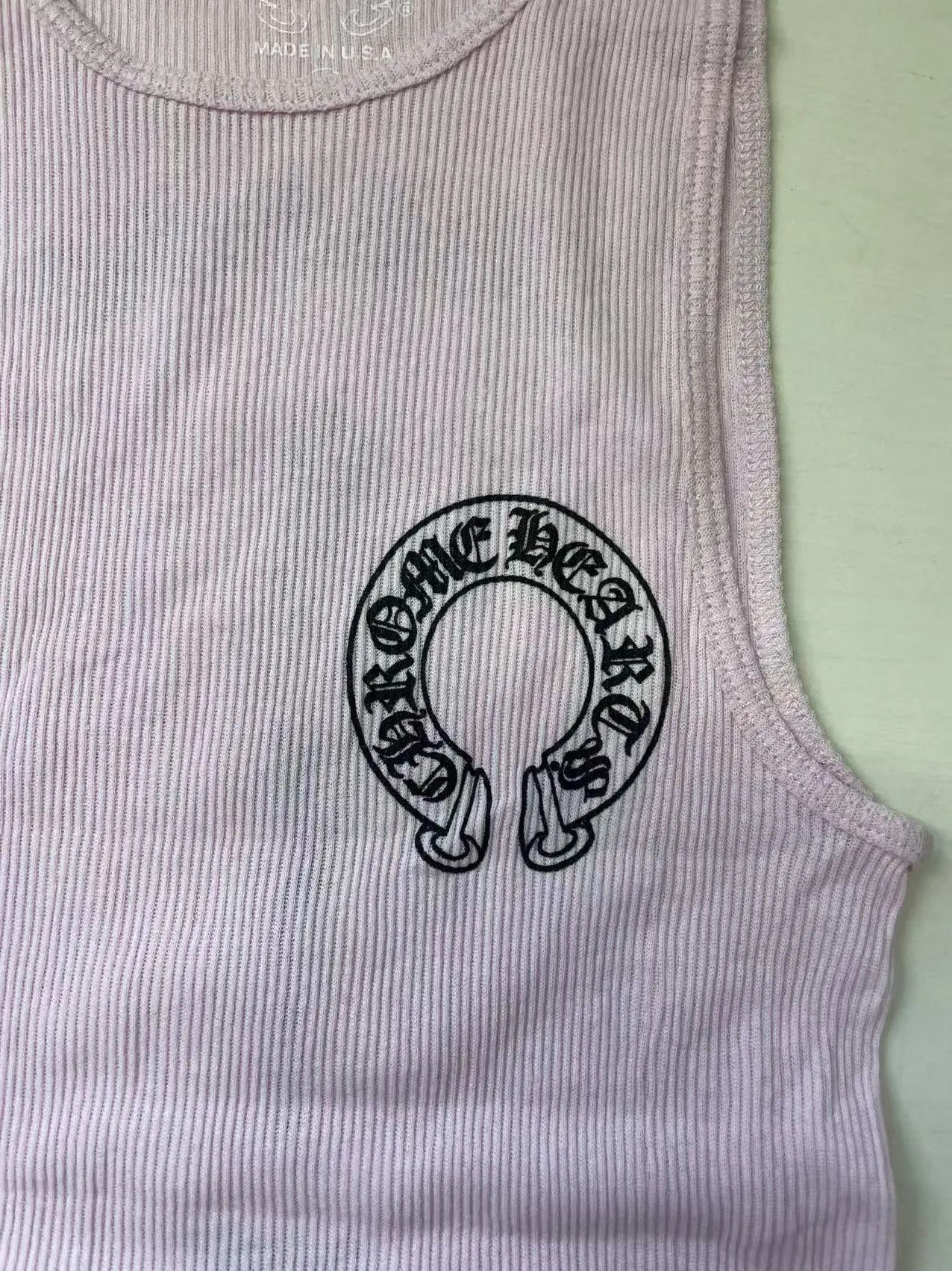Chrome Hearts Chrome Hearts Deadly Doll Rib Art Basel Flora Pink Tank Top Size M / US 6-8 / IT 42-44 - 9 Thumbnail