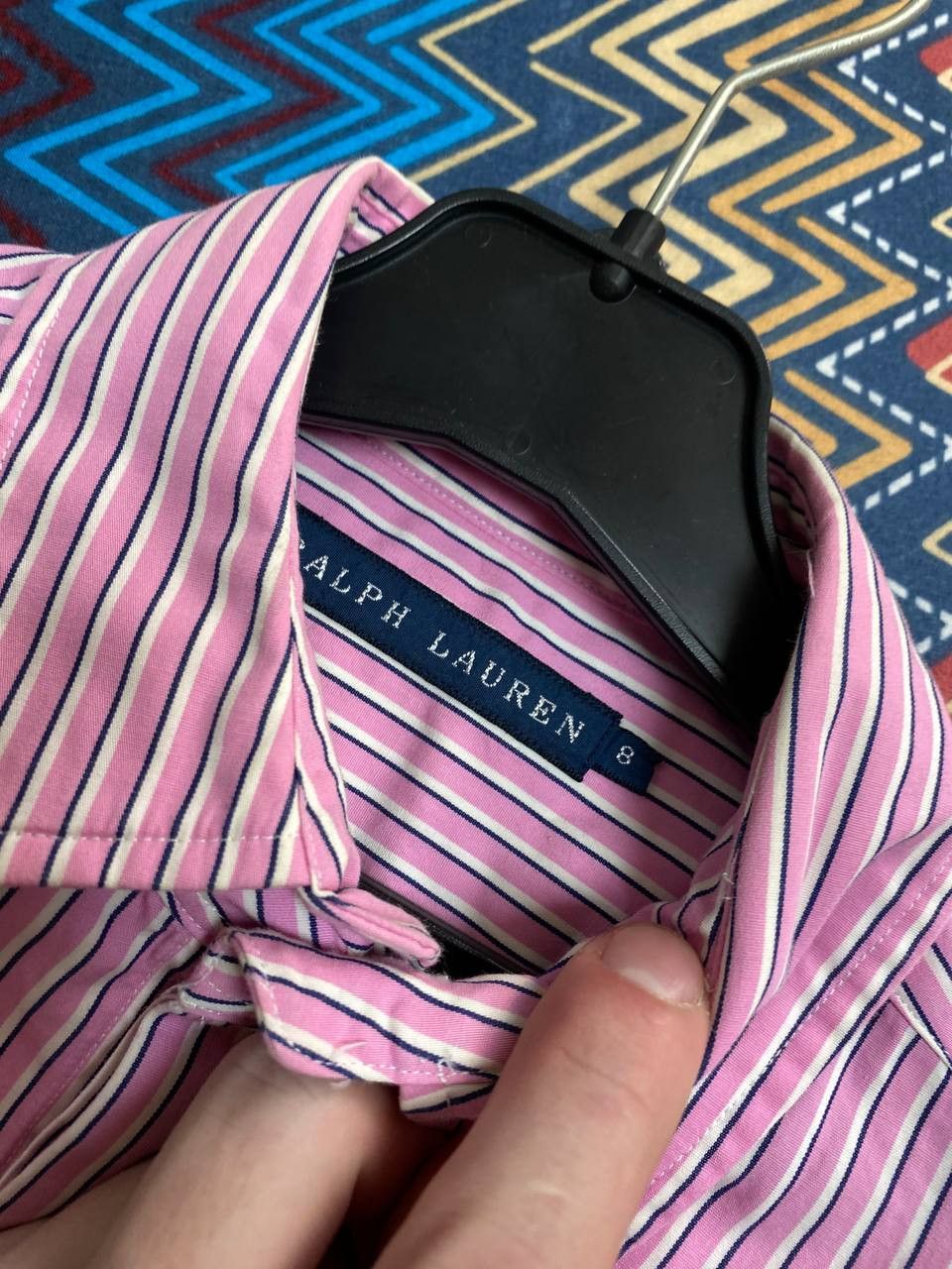 Polo Ralph Lauren × Ralph Lauren Polo Ralph Lauren Slim Stretch Stripped Cotton Shirt Size M / US 6-8 / IT 42-44 - 2 Thumbnail