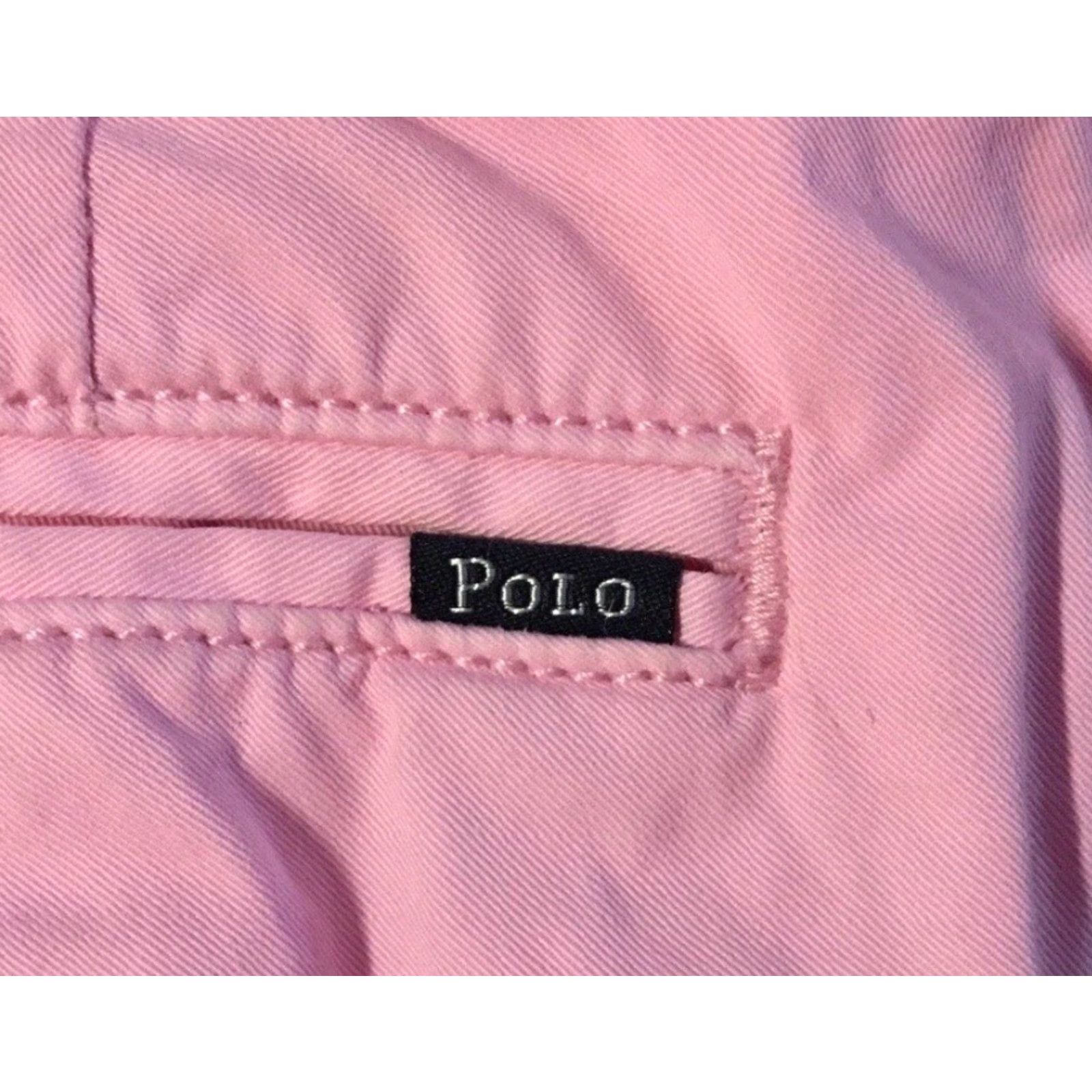 Polo Ralph Lauren VINTAGE Polo Ralph Lauren Chino Shorts 33 Pink 90s 80s Nautical Beach Military Army USA Sailing Yachting Surf Skate 92 Mens Size US XS / EU 42 / 0 - 3 Thumbnail