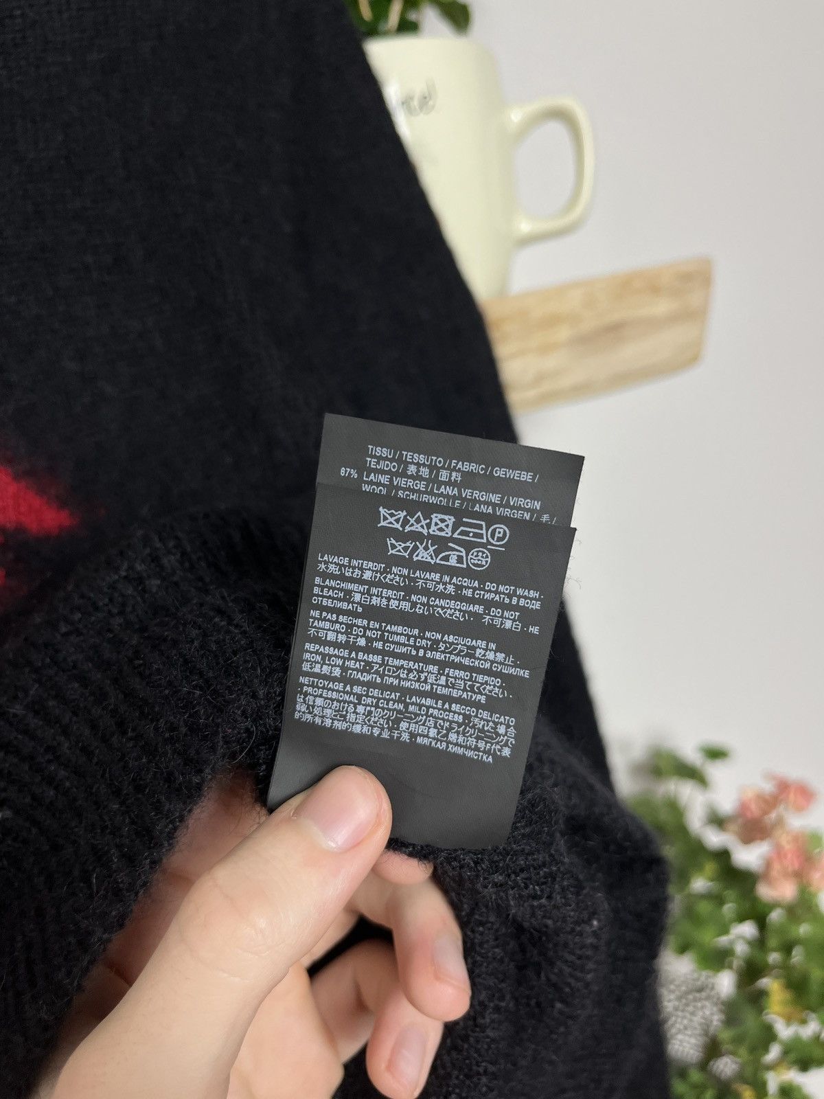 Saint Laurent Paris Saint laurent paris Mohair wool lips sweater luxury Size US S / EU 44-46 / 1 - 4 Thumbnail