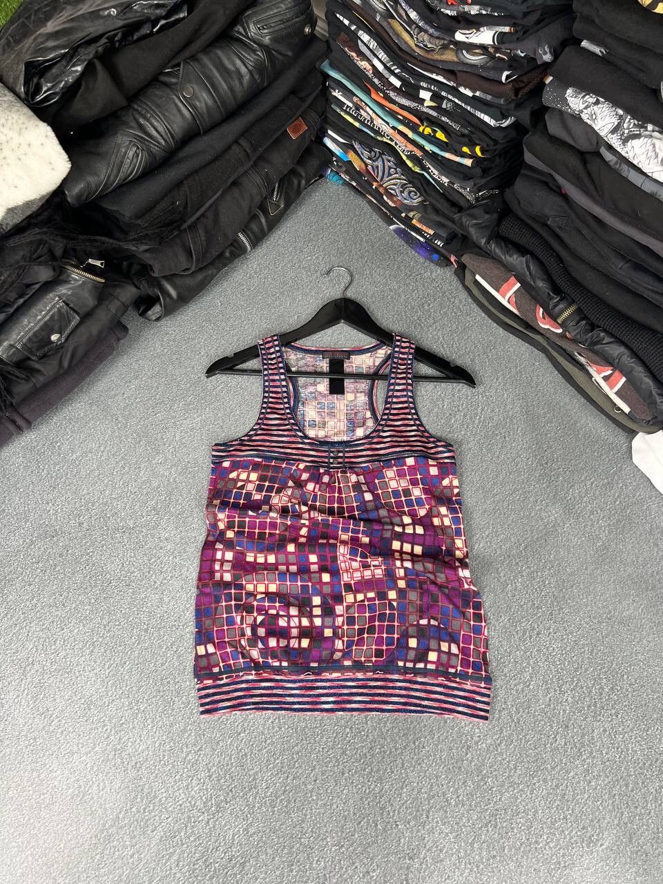 Custo Barcelona Custo Barcelona Y2K 00s Aesthetic Tank Top Size M / US 6-8 / IT 42-44 - 1 Thumbnail