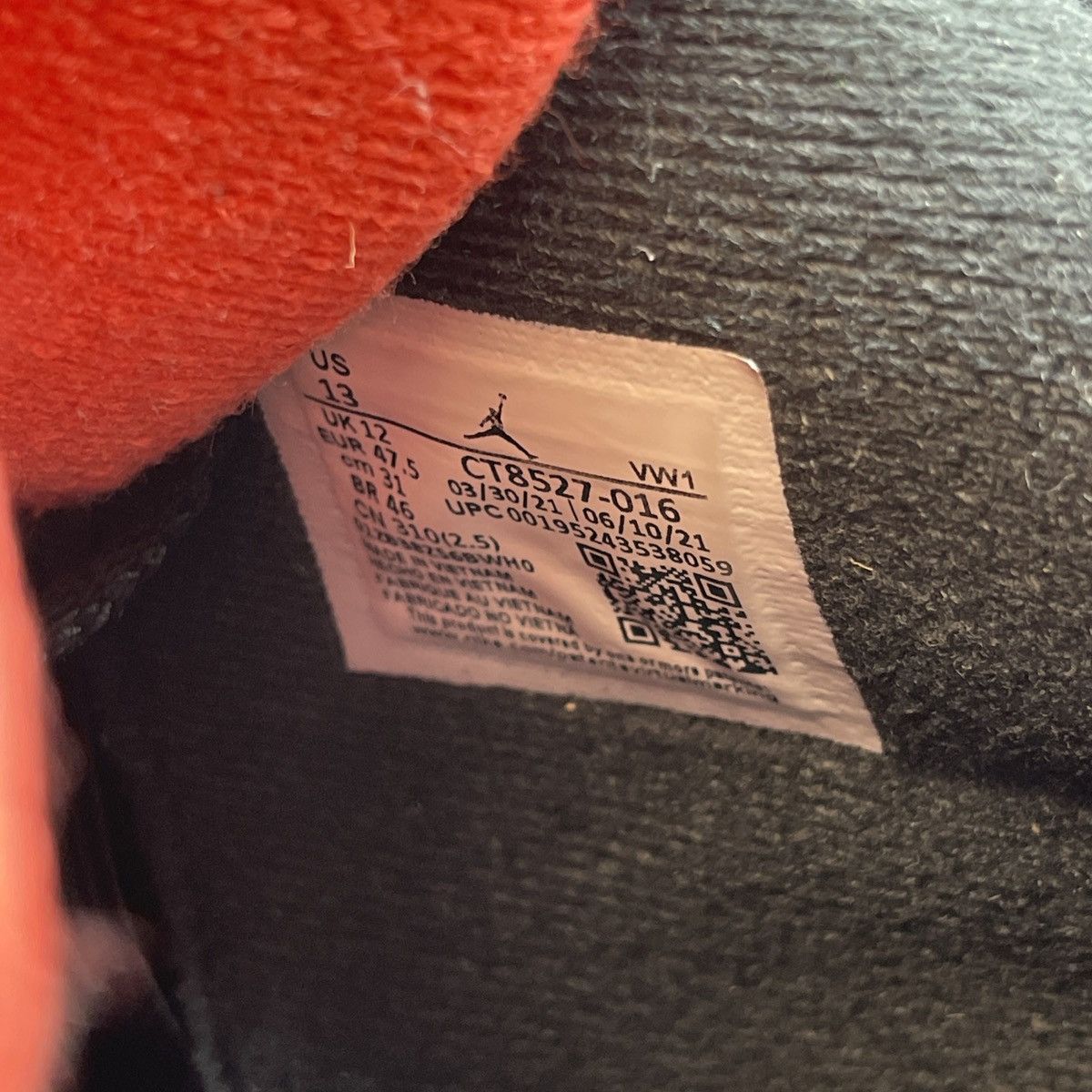 Jordan Brand Air Jordan 4 red thunder Size US 13 / EU 46 - 8 Thumbnail