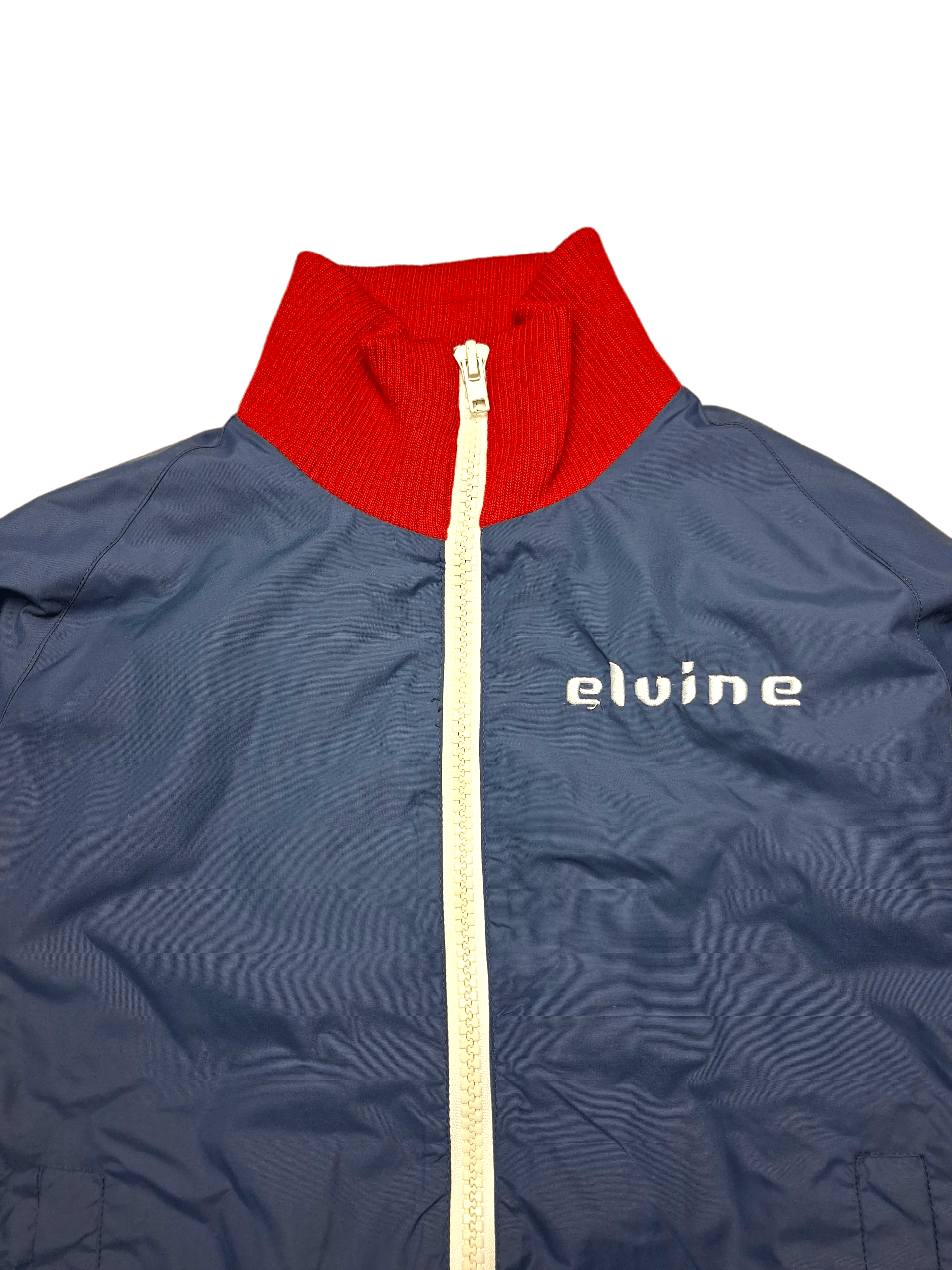 ELVINE Vintage ELVINE Swedish Design Blue Windbreaker Jacket Size US S / EU 44-46 / 1 - 4 Thumbnail