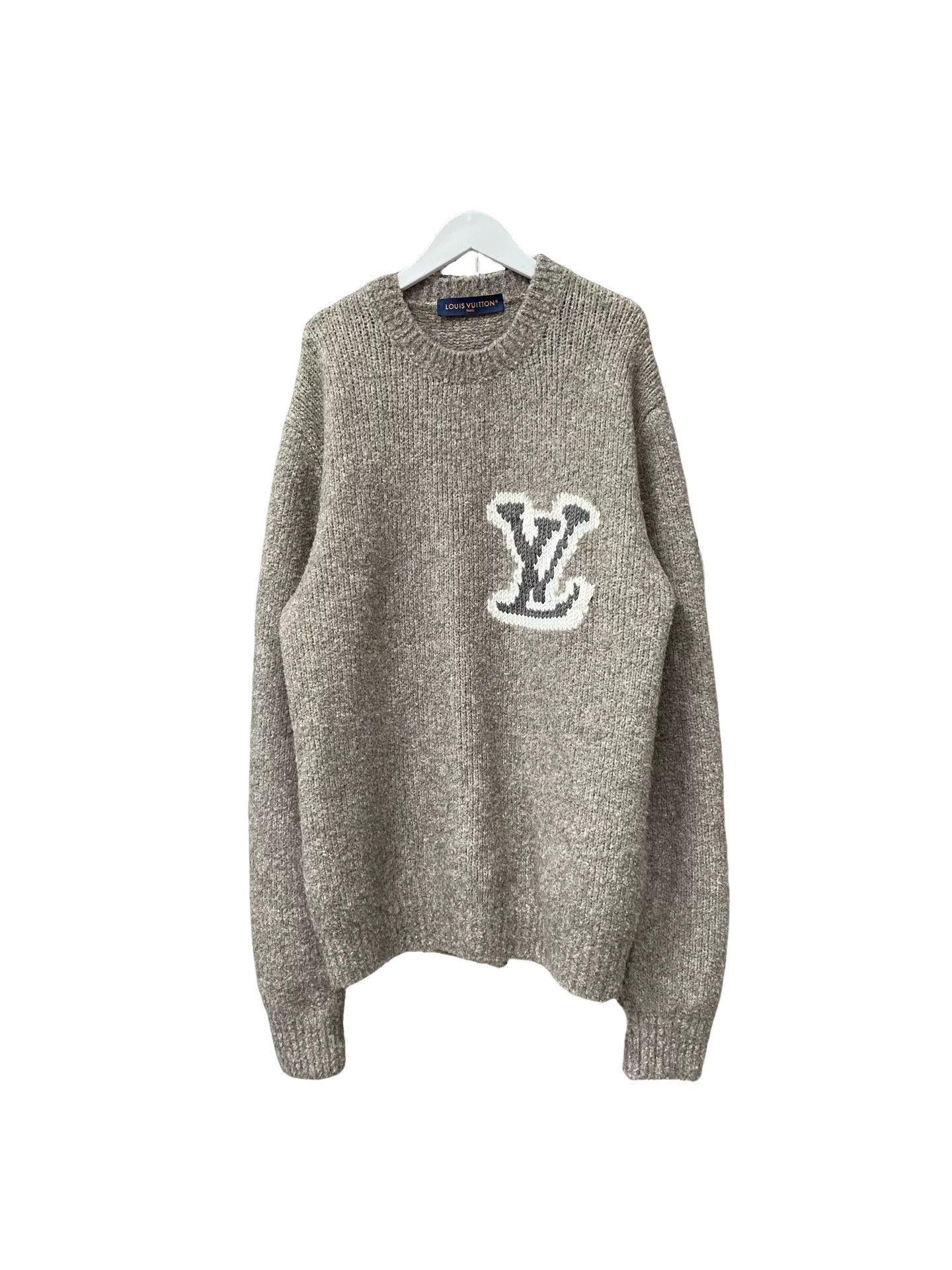 Louis Vuitton Louis Vuitton LV Logo Knit Sweater Size L Size US L / EU 52-54 / 3 - 1 Thumbnail