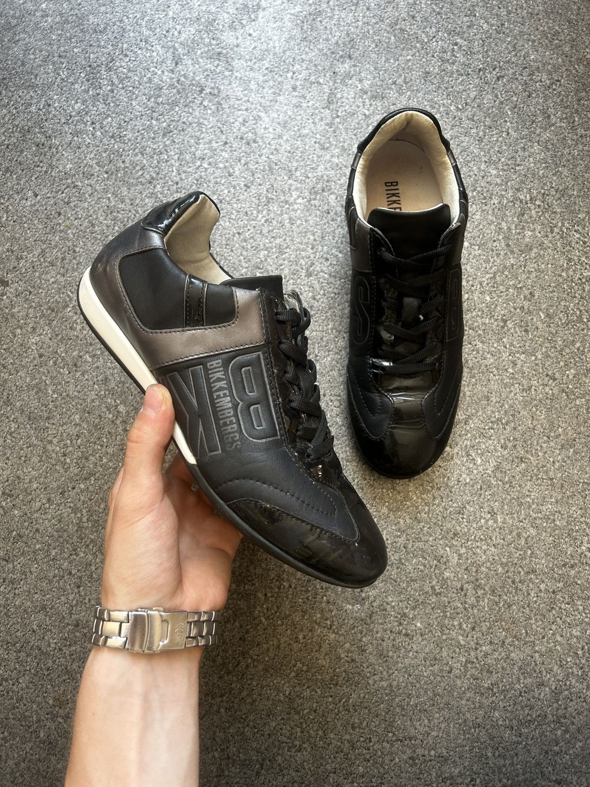 90s DIRK BIKKEMBERGS レザー スパイクシューズ スニーカー s-l1200.jpg