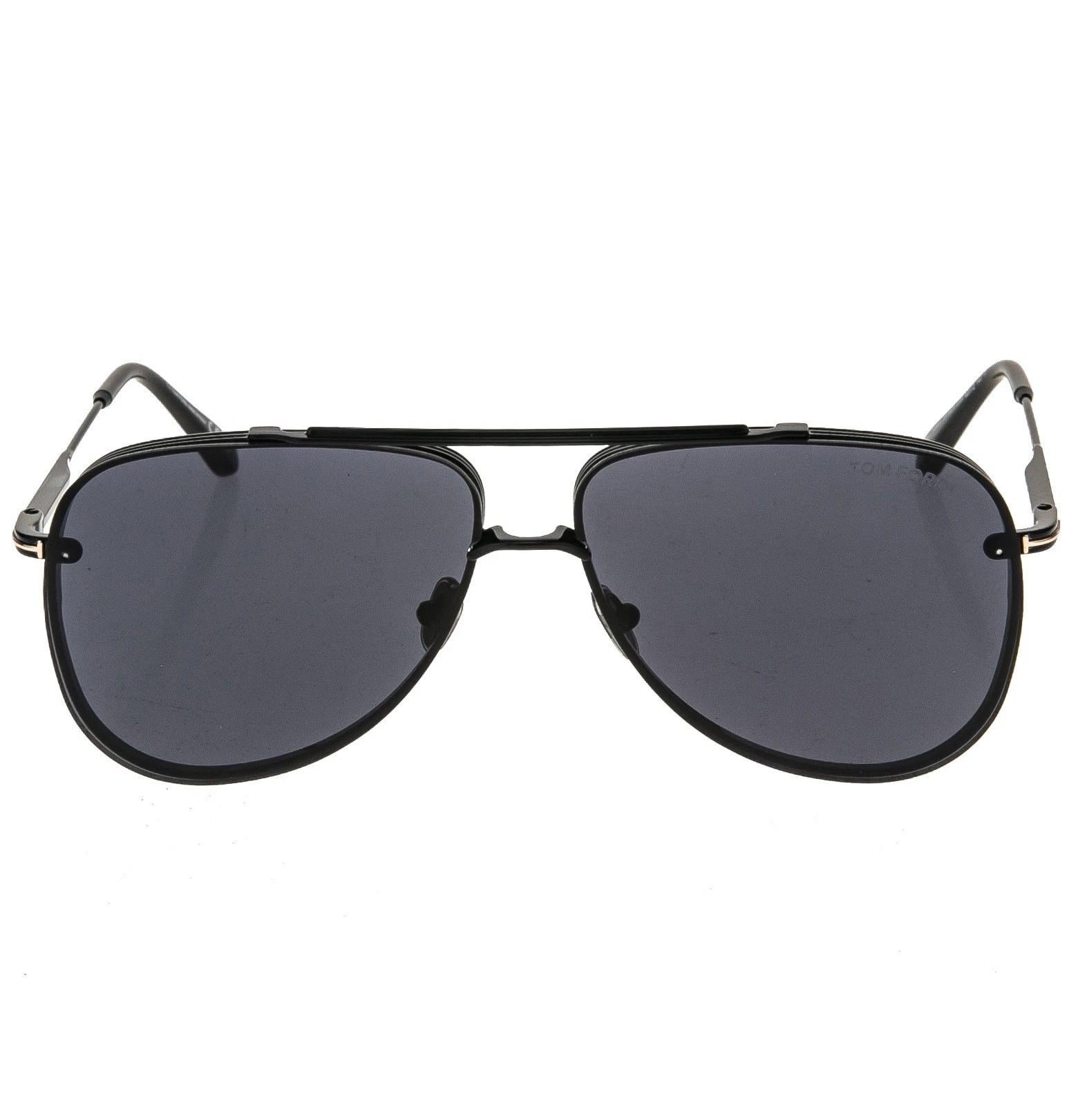 Tom Ford TOM FORD LEON TF1071 01A Black Classic Sunglasses 1071 Size ONE SIZE - 5 Thumbnail