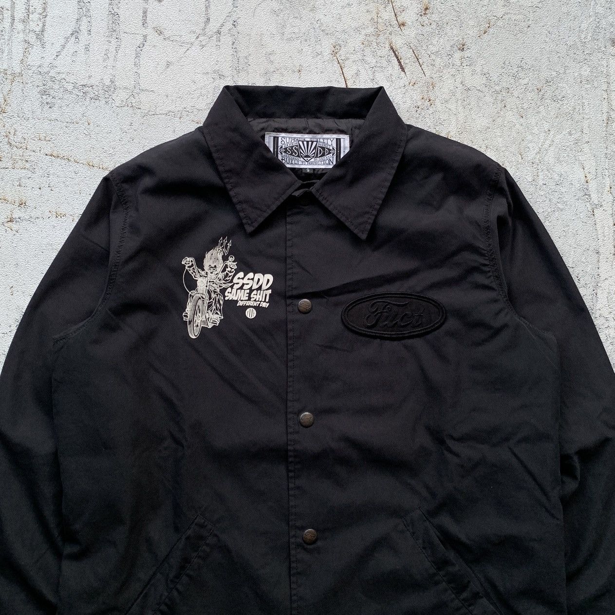 FUCT FUCT SSDD Ghost Riders Coach Jacket Size US S / EU 44-46 / 1 - 2 Thumbnail