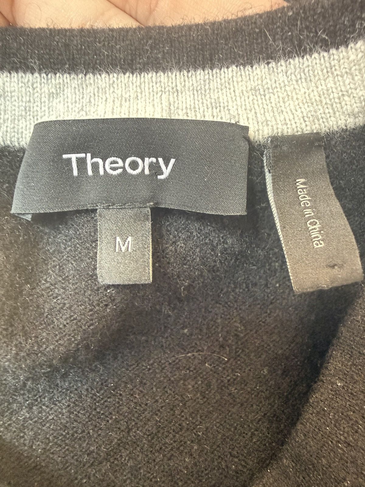 Theory Theory Cashmere Sweater Black Size US M / EU 48-50 / 2 - 5 Thumbnail