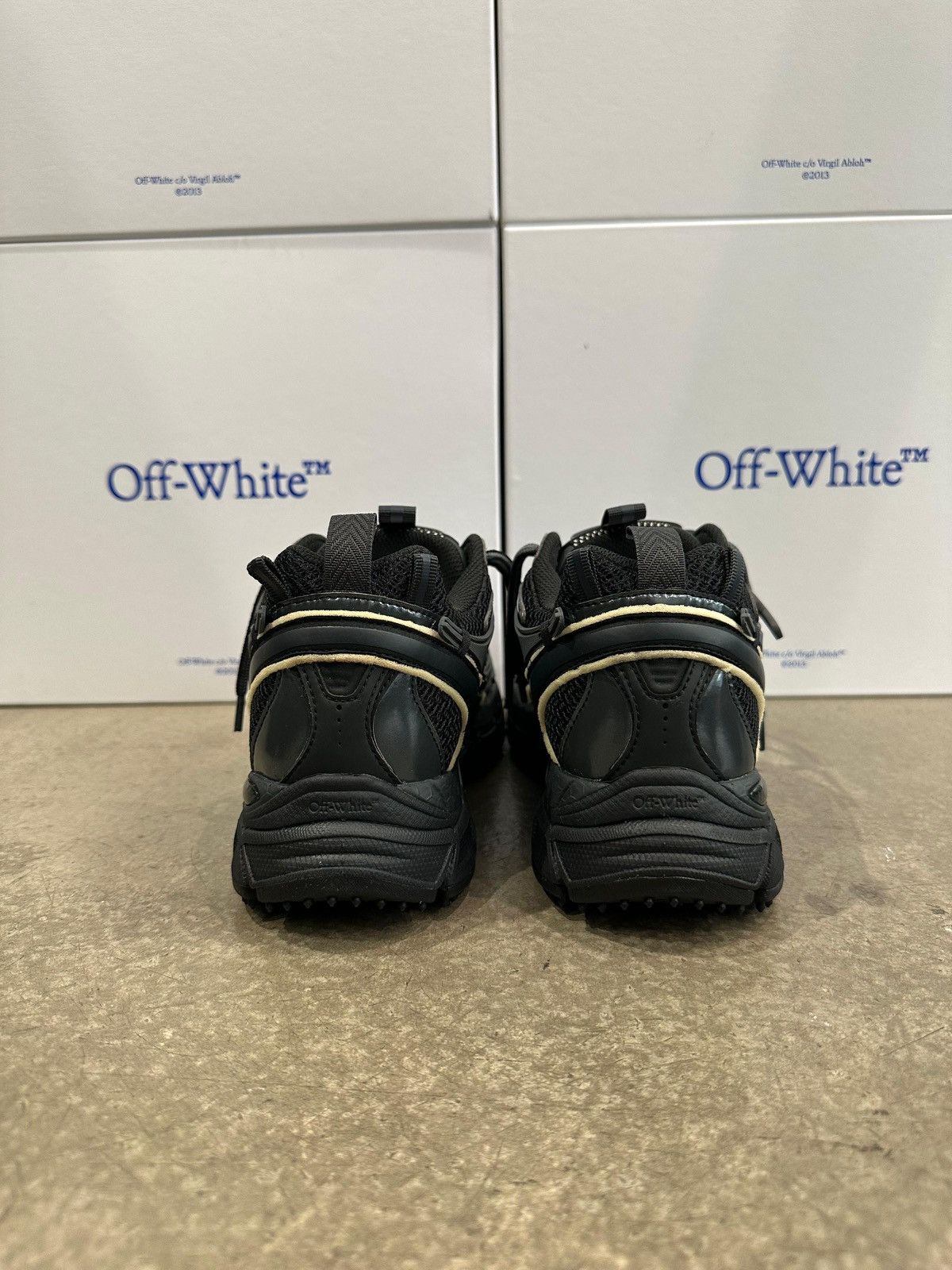Off-White Be Right Back Sneakers Back Black Size US 10 / EU 43 - 4 Thumbnail