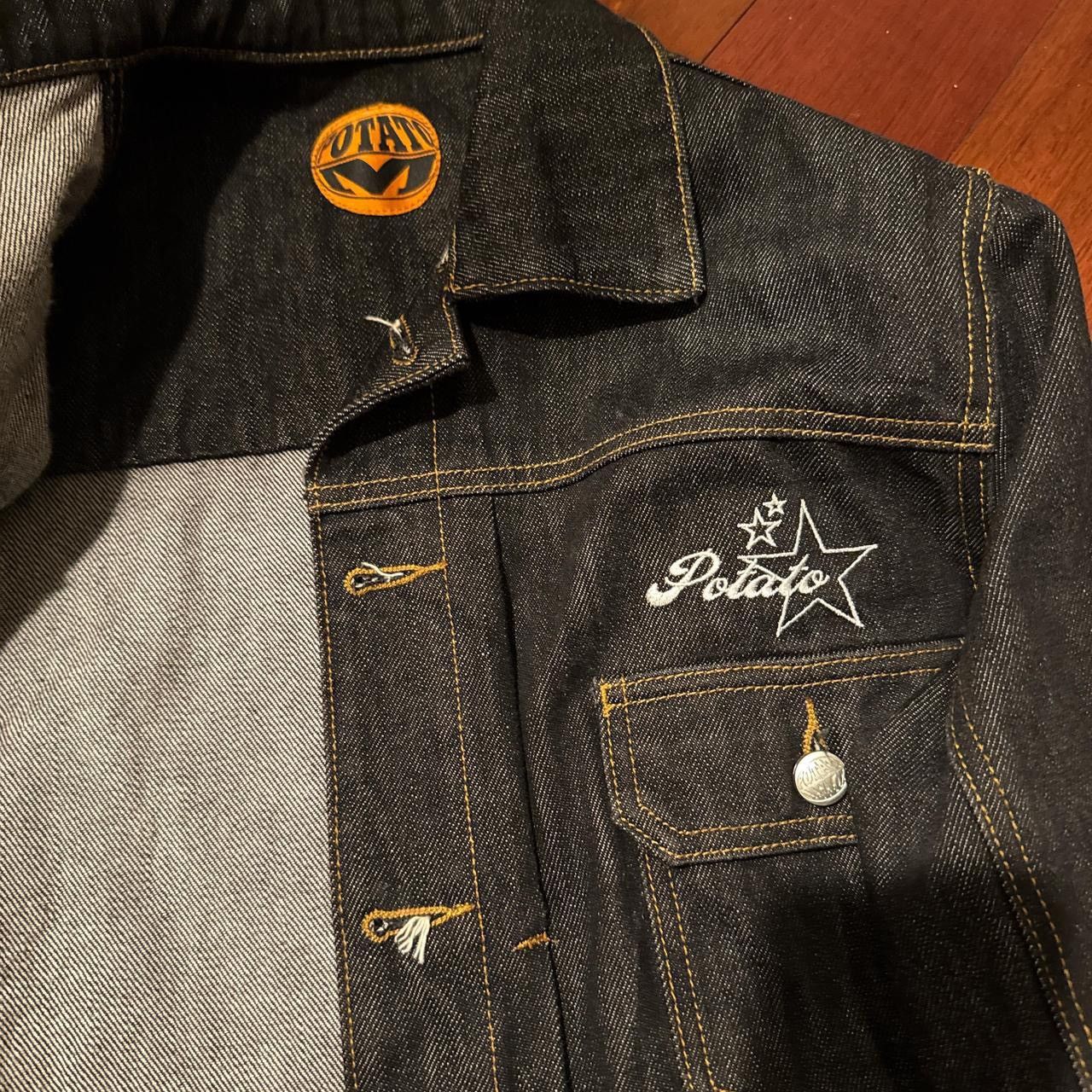 Imran Potato Imran Potato Black Denim “treeshy” Jacket Size US M / EU 48-50 / 2 - 4 Thumbnail