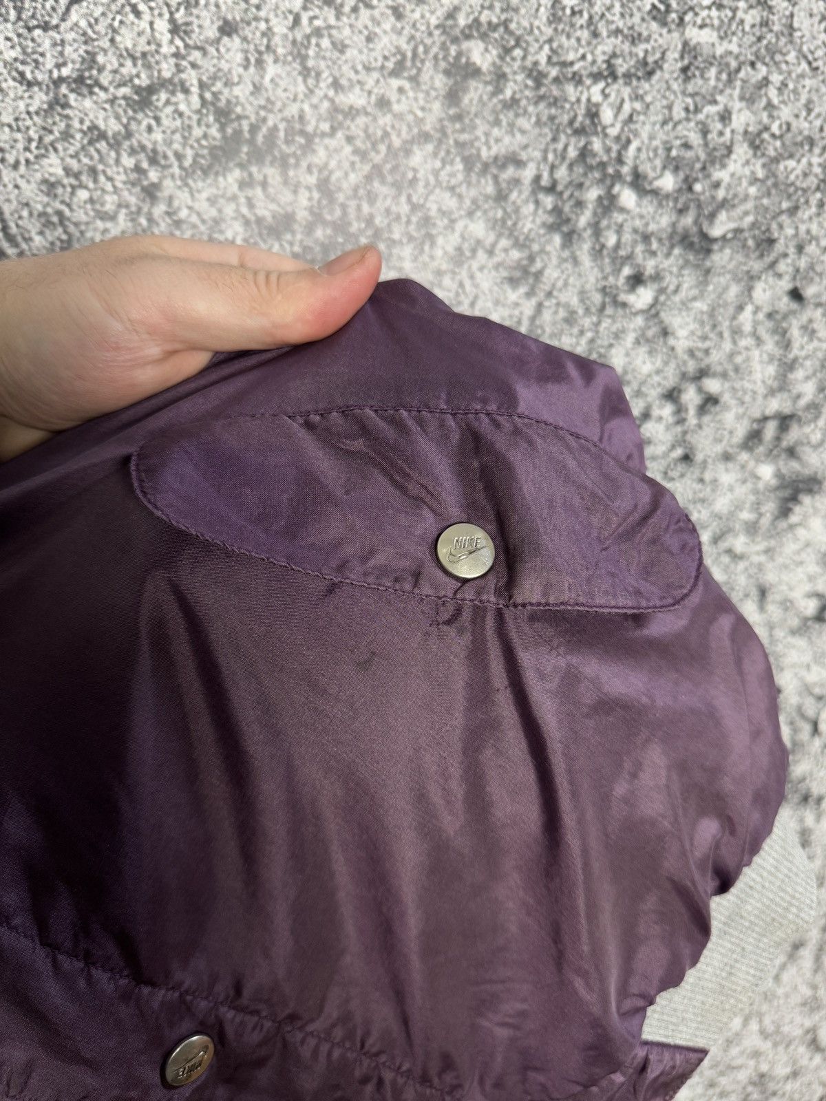 Nike Rare Nike Vintage 90s Bomber Jacket USA Logo Retro Size L Size US L / EU 52-54 / 3 - 22 Thumbnail