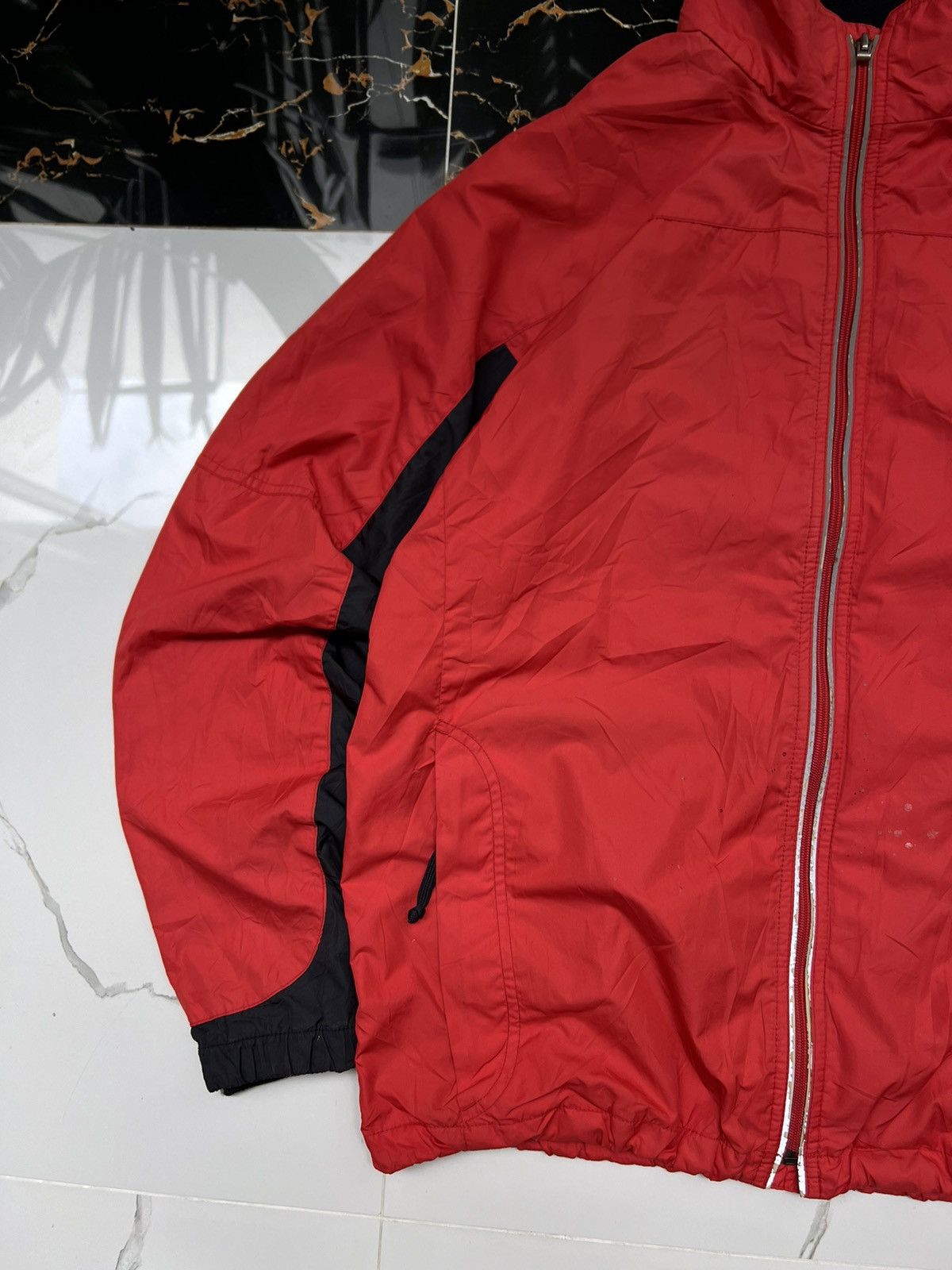 Nike × Vintage 90’s NIKE FIT RARE RETRO SWOOSH LOGO Y2K GORPCORE JACKET Size US L / EU 52-54 / 3 - 3 Thumbnail