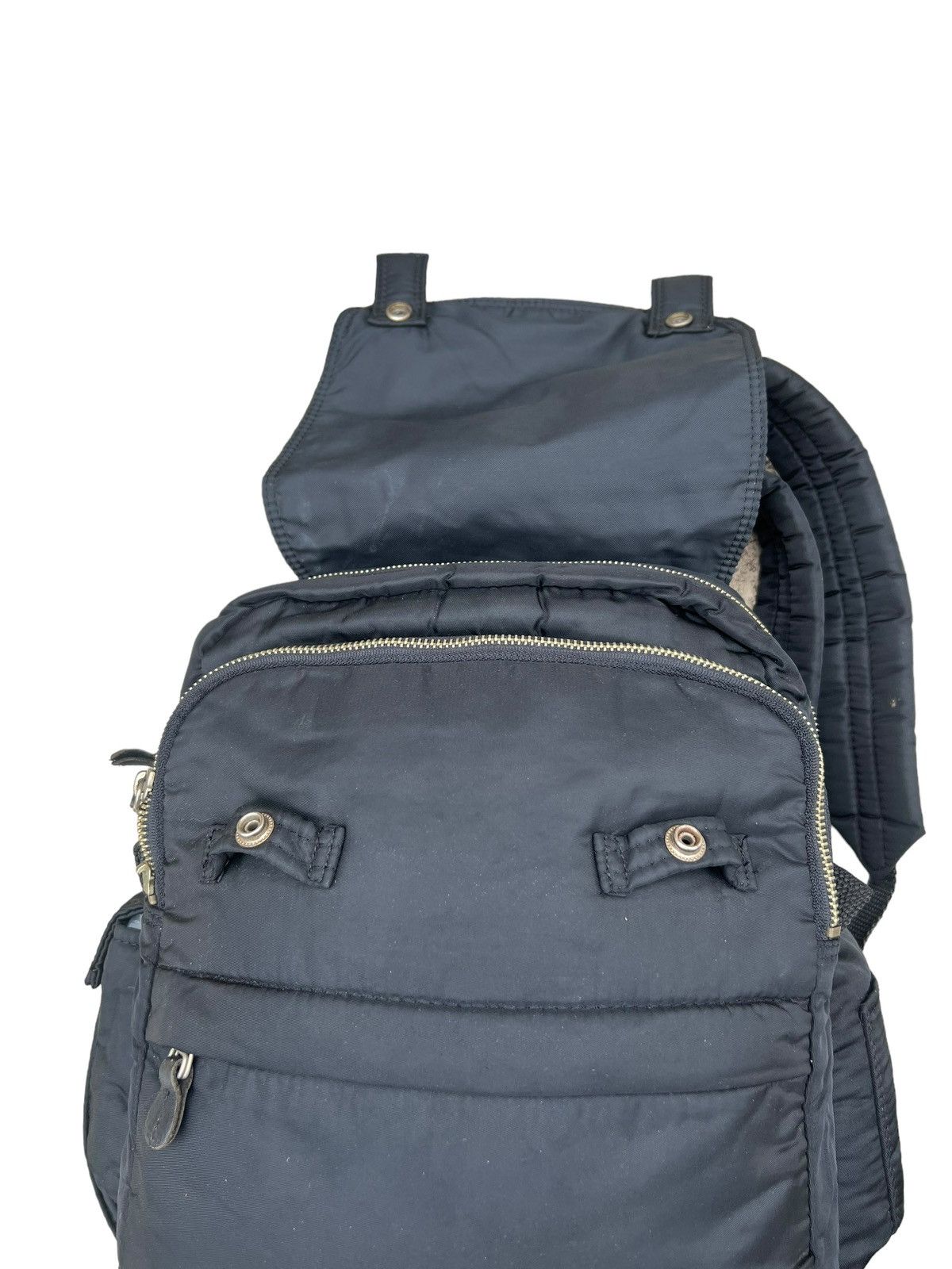 Vintage Vintage Hide & Seek Japan Nylon Tanker Backpack Bag Size ONE SIZE - 17 Thumbnail