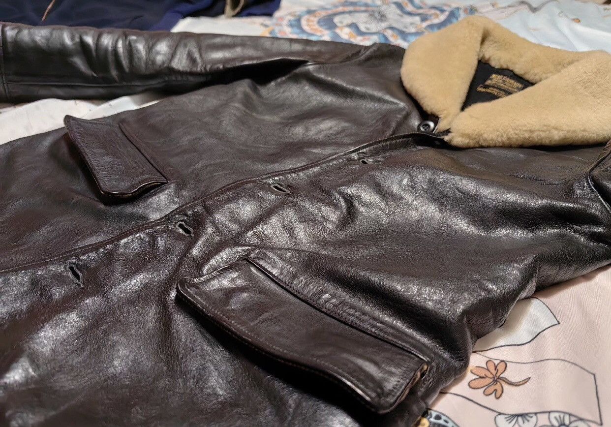 Freewheelers Freewheelers Farmer's Leather Jacket 2410-Nextarrow Size US XS / EU 42 / 0 - 6 Thumbnail