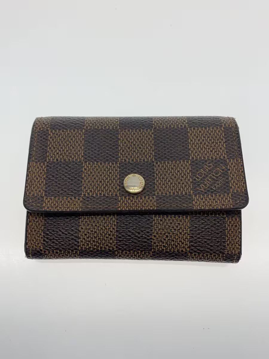 Louis Vuitton Louis Vuitton Damier Ebene Porto Monet Pla Brown Size ONE SIZE - 1 Thumbnail