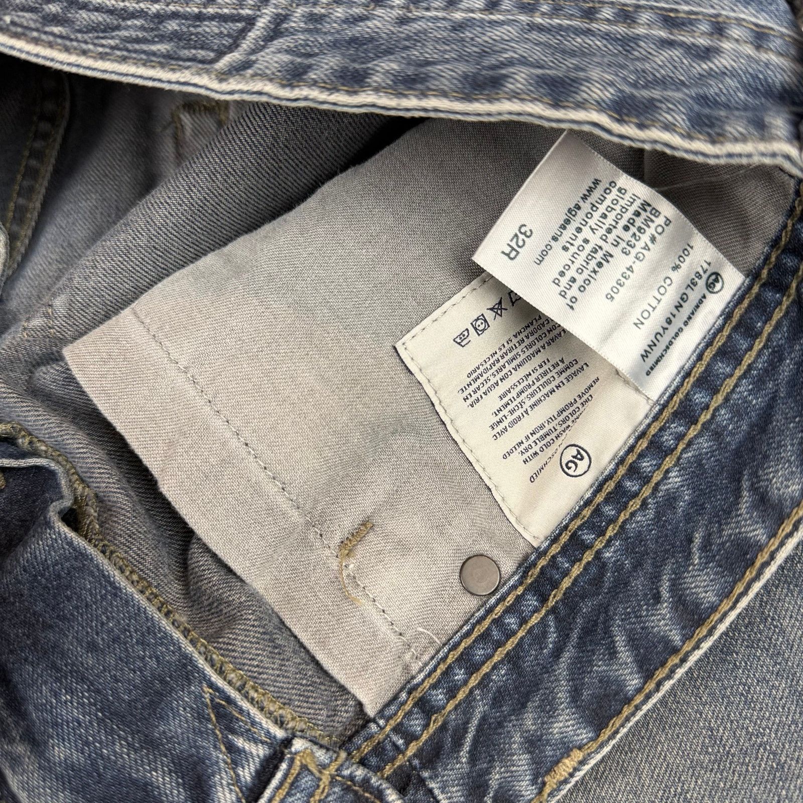 AG Adriano Goldschmied AG Tellis Slim Fit Jeans - Size 32 Size US 32 / EU 48 - 4 Thumbnail
