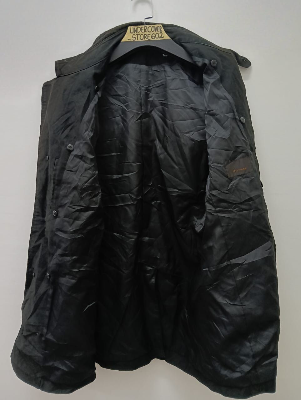 Issey Miyake × Tete Homme 🔥Vintage Tete Homme By ISSEY MIYAKE trench coat Size US M / EU 48-50 / 2 - 4 Thumbnail