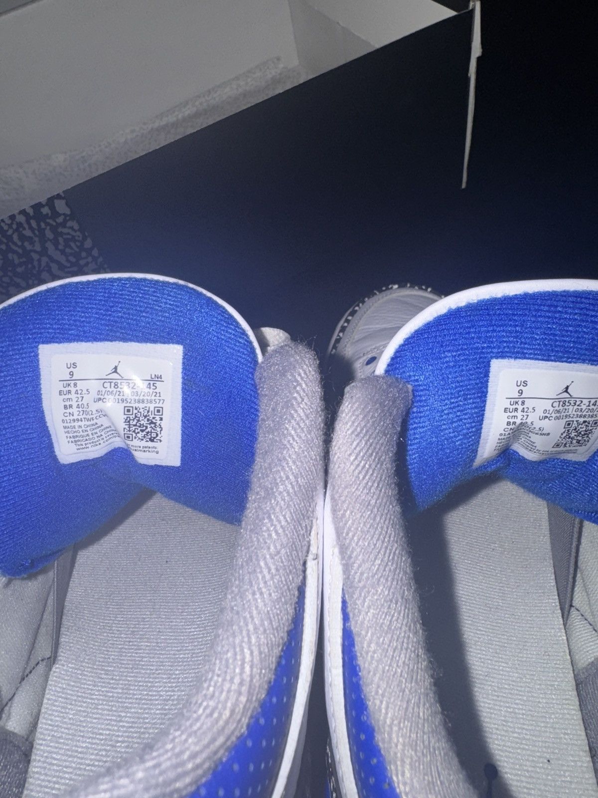 Jordan Brand Air Jordan 3 Retro ‘Racer Blue’ Size US 9 / EU 42 - 9 Thumbnail