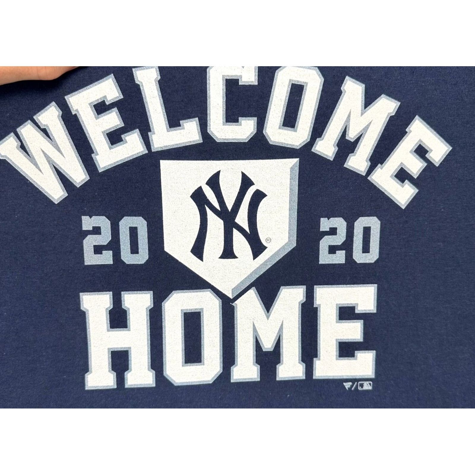 Vintage VINTAGE New York Yankees Shirt Adult 2XL Navy Blue Graphic T-Shirt Mens Fanatics NEW Size US XXL / EU 58 / 5 - 6 Thumbnail