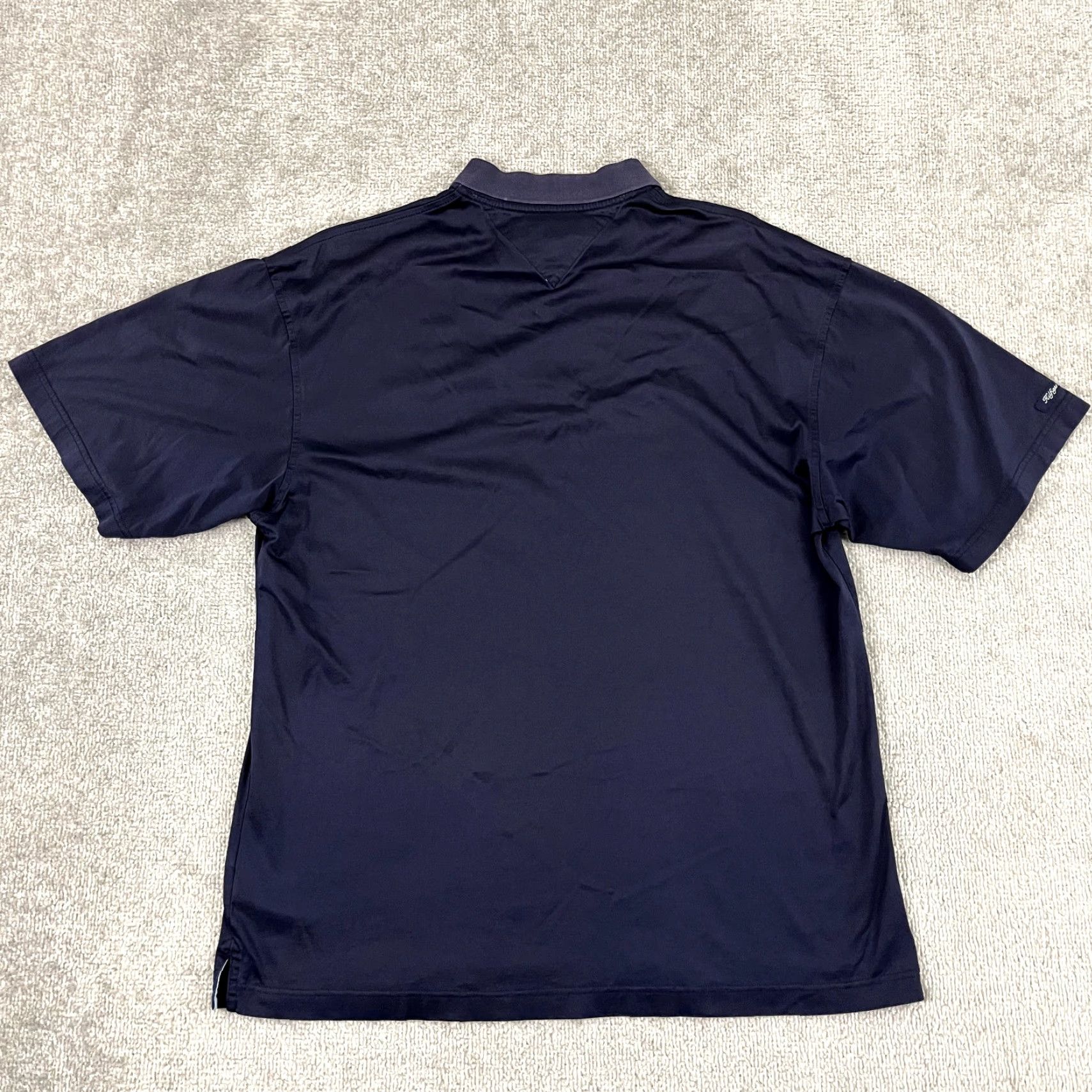 Tommy Hilfiger Tommy Hilfiger Polo Shirt Men's Large Blue Casual Classic Retro Cotton Golf Tennis Sports Size US L / EU 52-54 / 3 - 7 Thumbnail