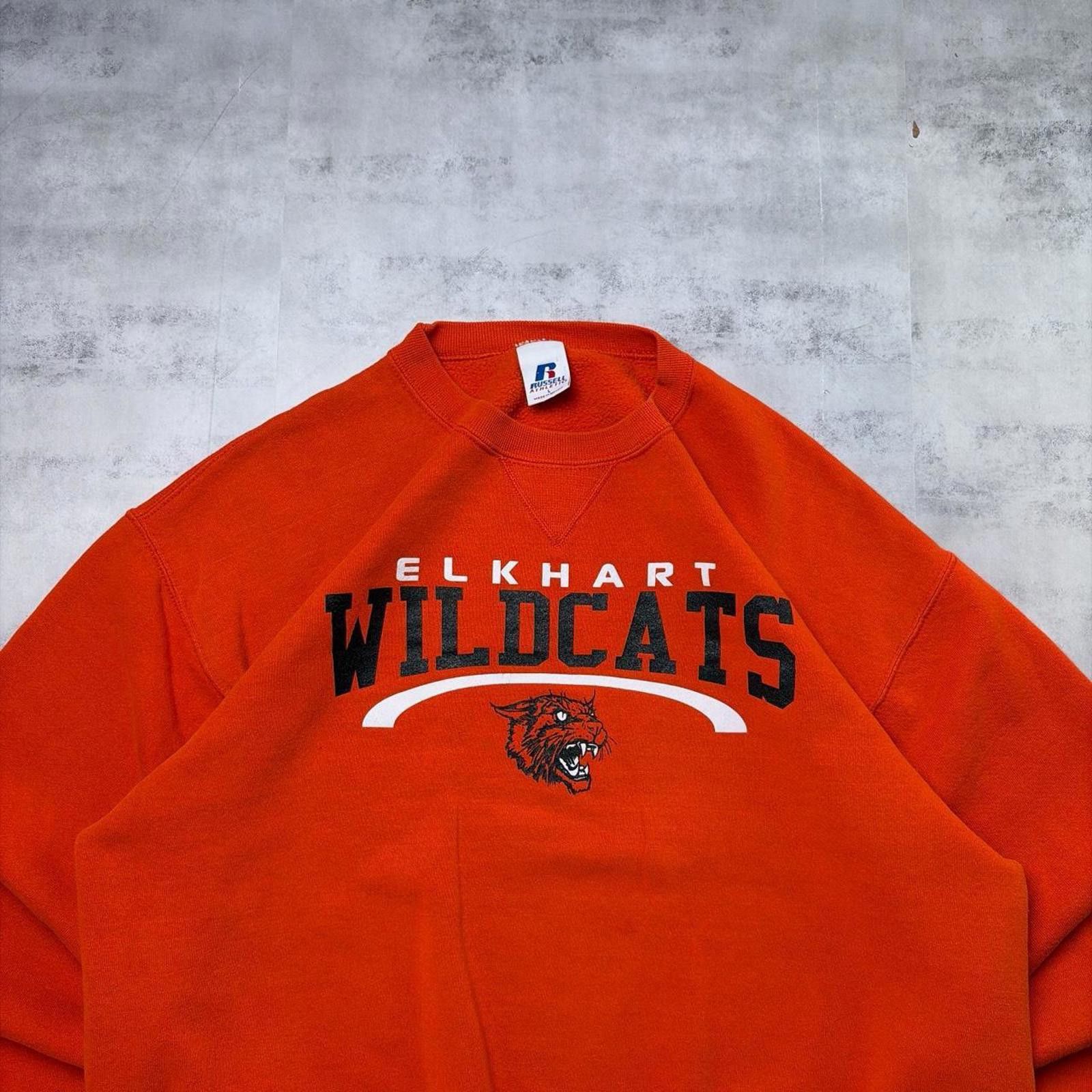 Russell Athletic Y2K Russell Athletic Elkhart Wildcats Crewneck Sweater Size US L / EU 52-54 / 3 - 3 Thumbnail