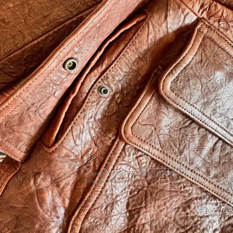 RRL Ralph Lauren RRL Ralph Lauren men's leather jacket Size US S / EU 44-46 / 1 - 9 Thumbnail