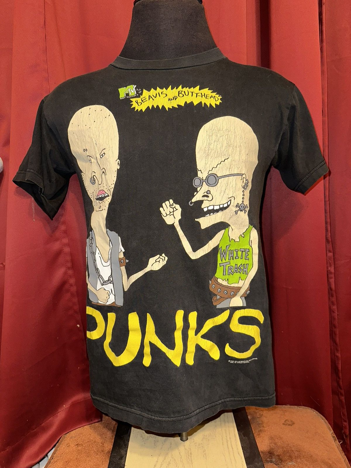 Vintage Beavis And Butthead Tshirt 90’s Cartoon Punk Grail