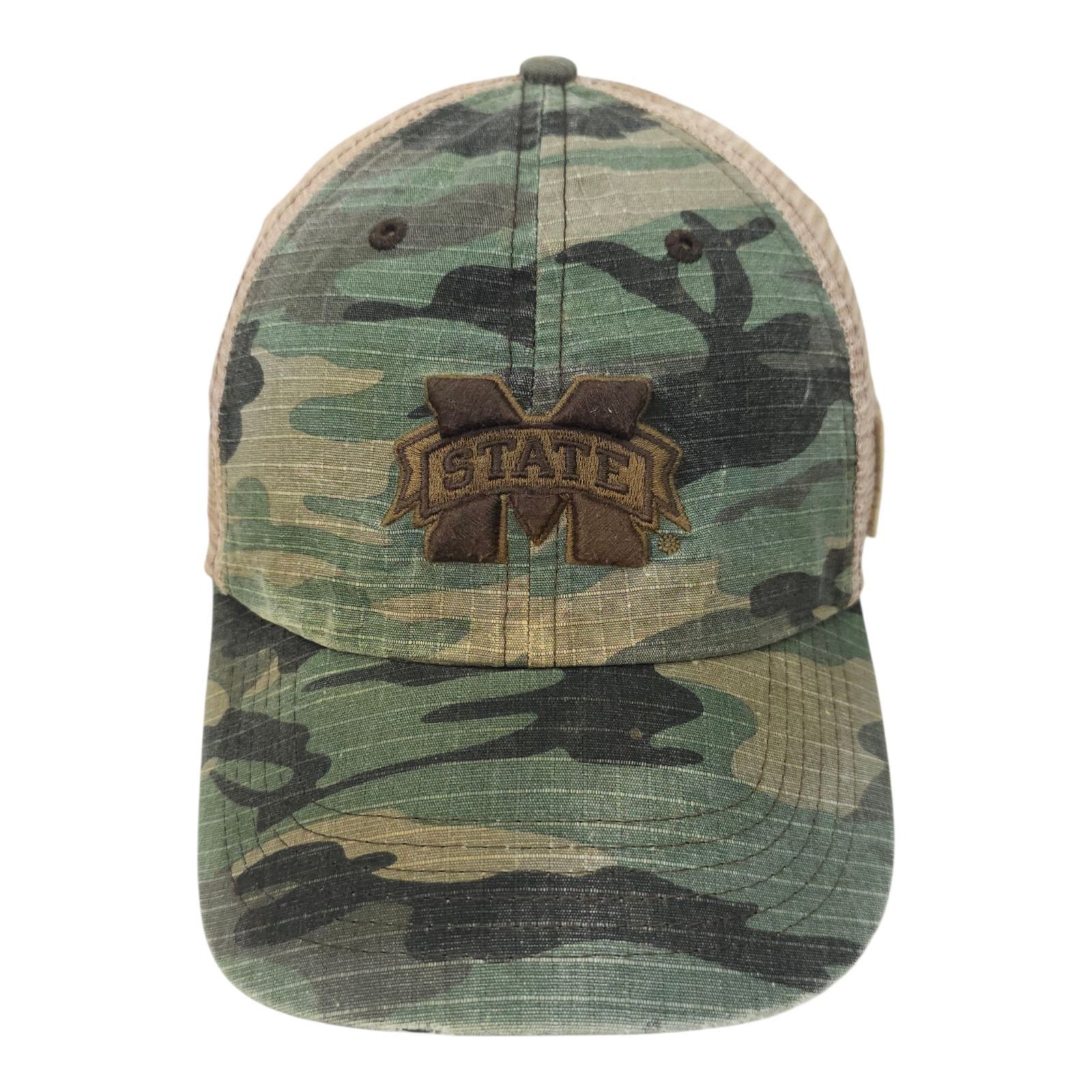 Top Of The World Mississippi State Bulldogs Strapback Cap Hat Logo Patch Dist Size ONE SIZE - 14 Thumbnail