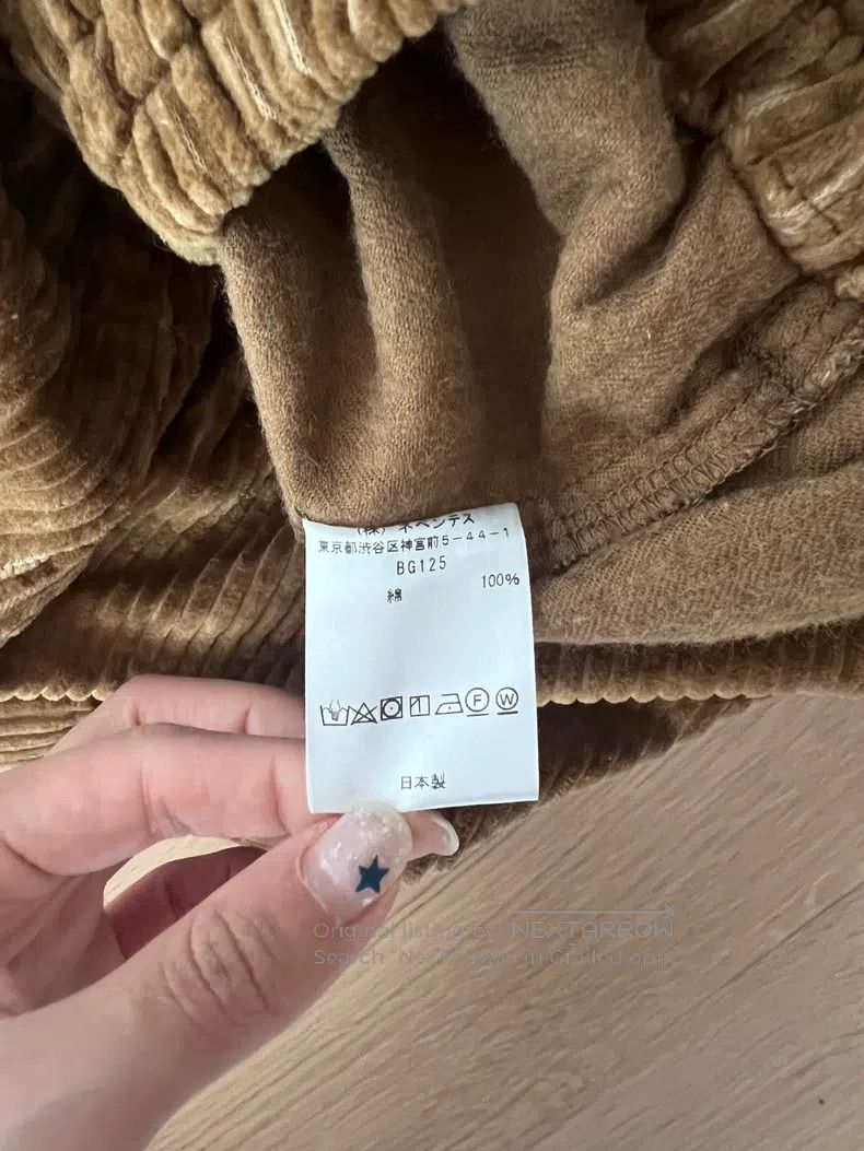 Needles Needles size S Wide-leg corduroy Size US 34 / EU 50 - 8 Thumbnail