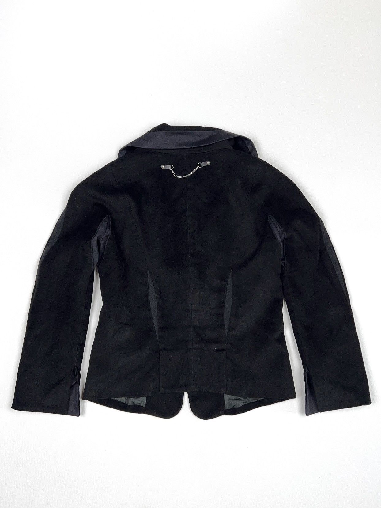 Marithe + Francois Girbaud Marithe Francois Girbaud Velour Blazer Jacket Size XS / US 0-2 / IT 36-38 - 20 Thumbnail