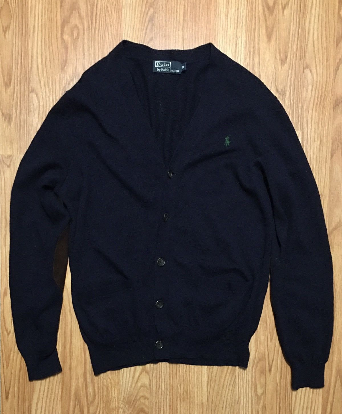 Polo Ralph Lauren × Ralph Lauren Polo Ralph Lauren Merino Wool Knit Cardigan Sweater Size M Size US M / EU 48-50 / 2 - 2 Thumbnail
