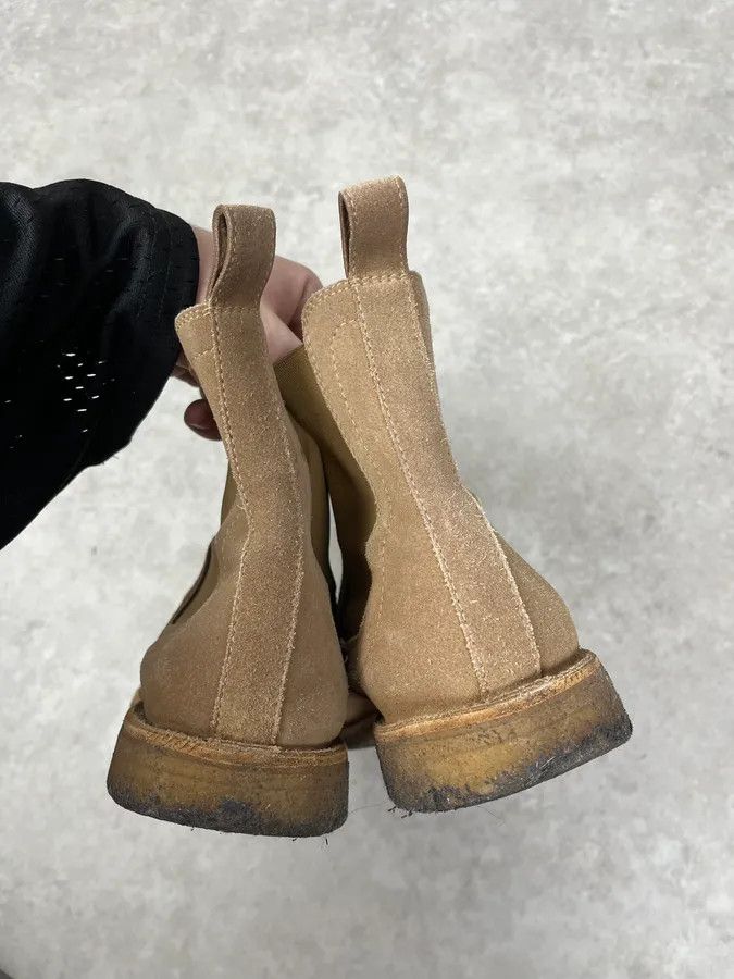 Bottega Veneta Bottega Veneta Beige Suede Leather Boots Size US 9 / EU 42 - 6 Thumbnail