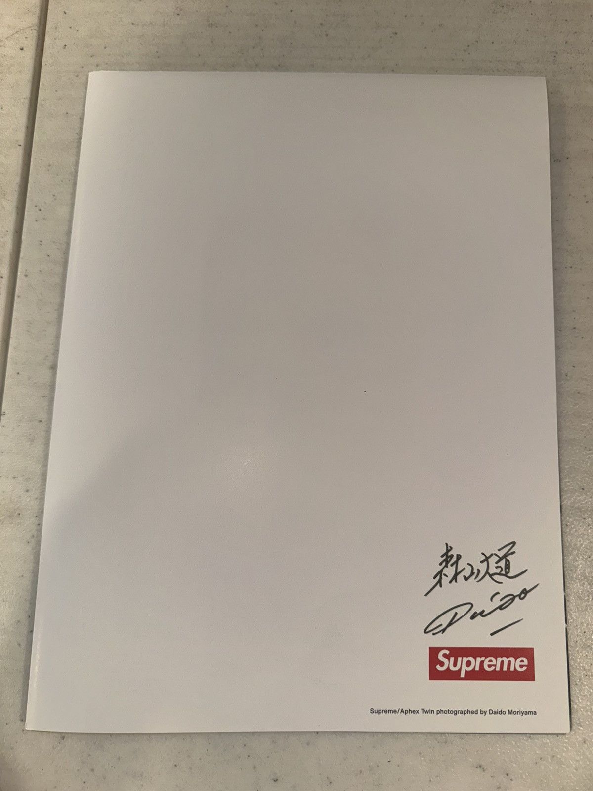 Supreme Supreme Aphex Twin Poster (In store only) Size ONE SIZE - 2 Thumbnail