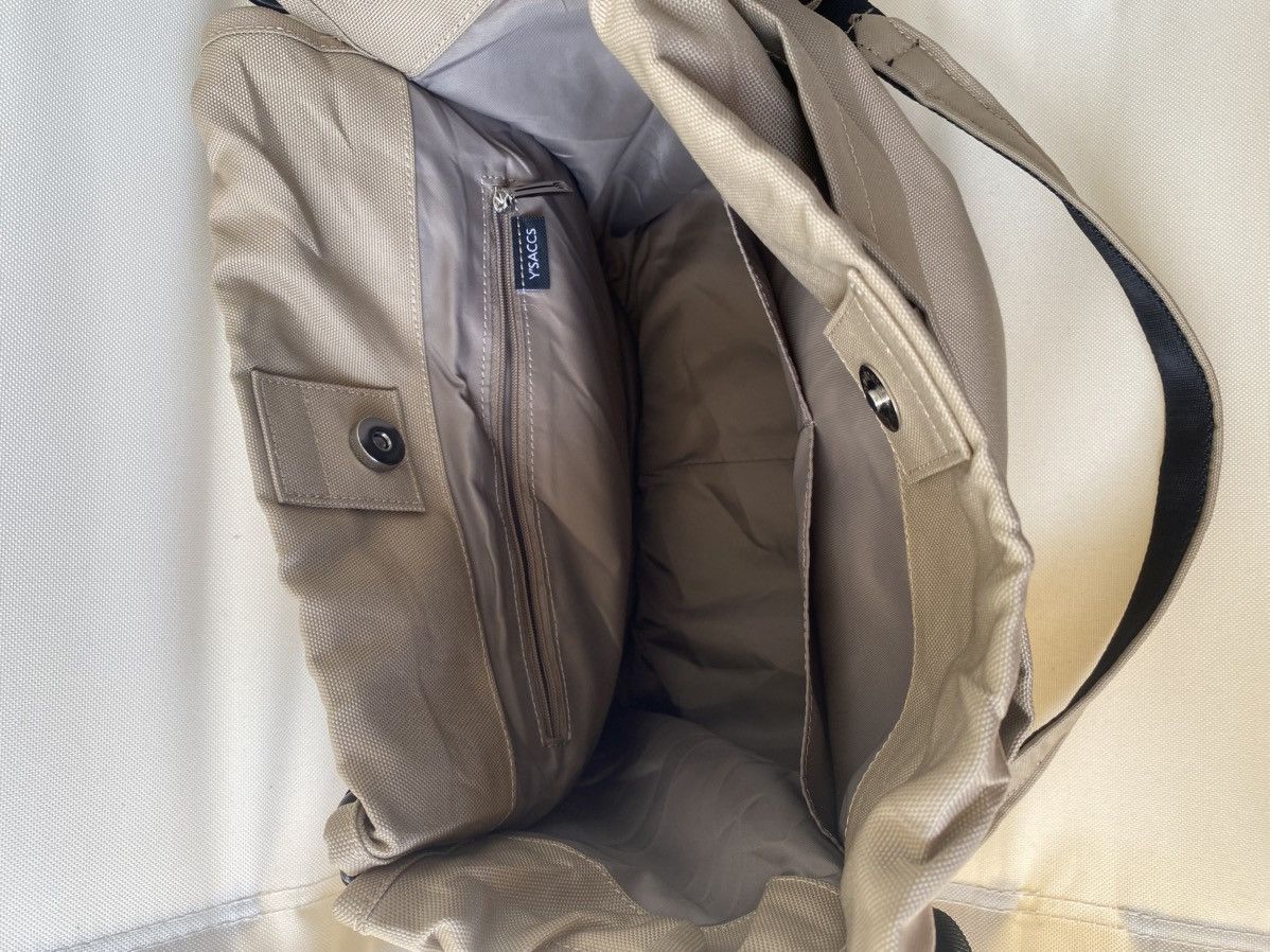 Yohji Yamamoto Yohji Yamamoto Canvas Sling Bag Y’SACCS Japan Size ONE SIZE - 8 Thumbnail