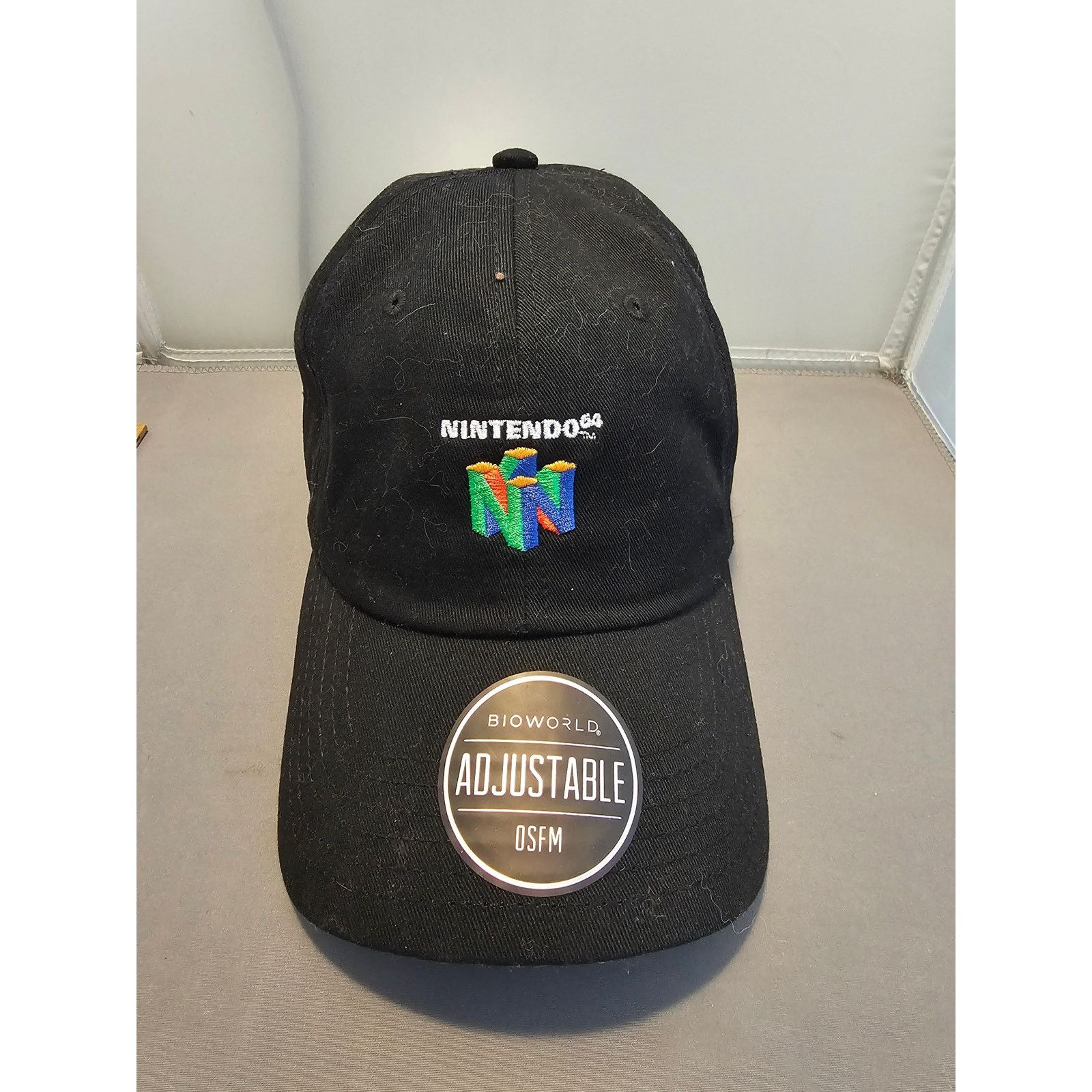 Nintendo Nintendo 64 (N64) Hat/Cap - Black Bioworld - One Size -China Size ONE SIZE - 1 Thumbnail