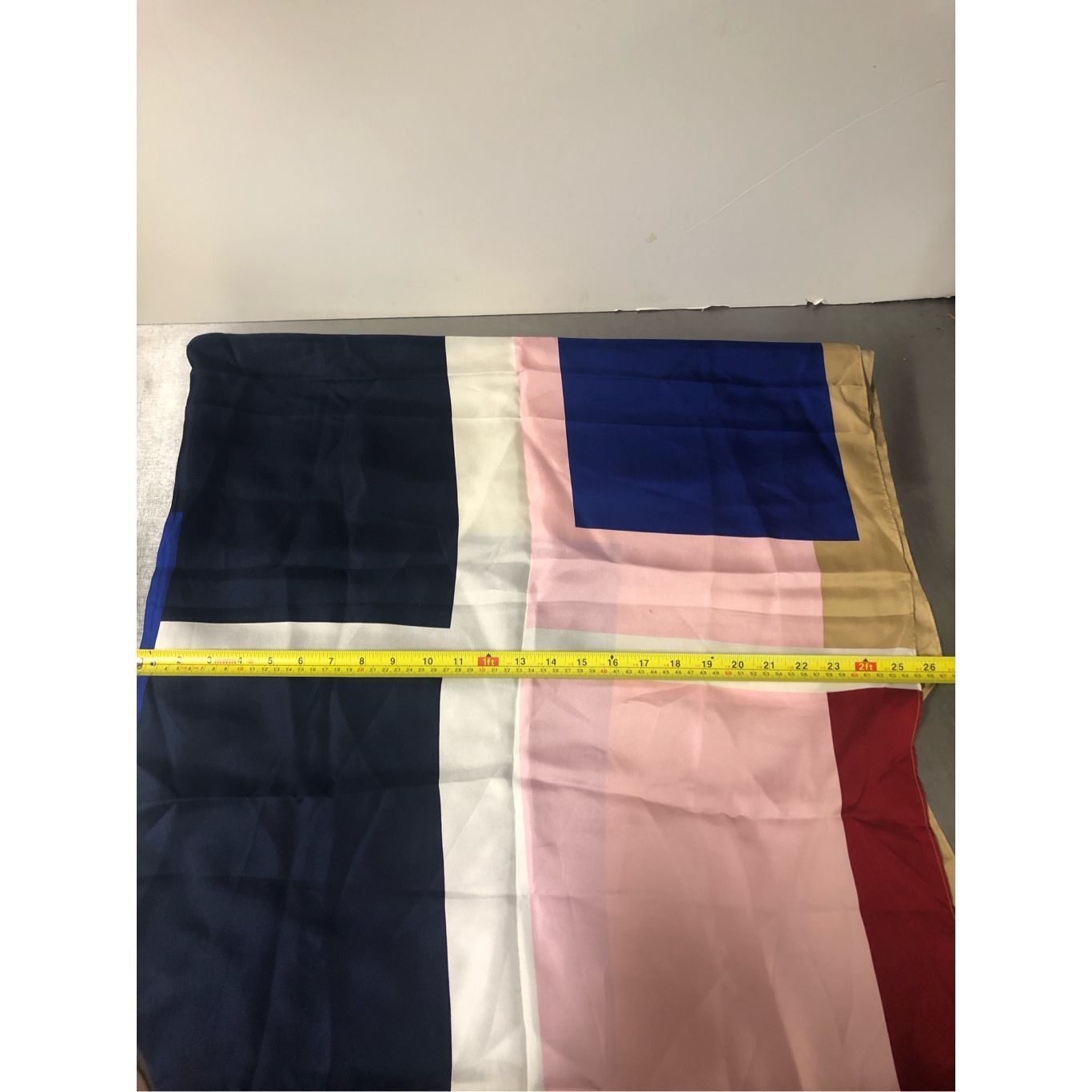 Lands' End Lands’ End Women’s Pink and Blue Large Box Scarf / wrap cove Size ONE SIZE - 7 Thumbnail