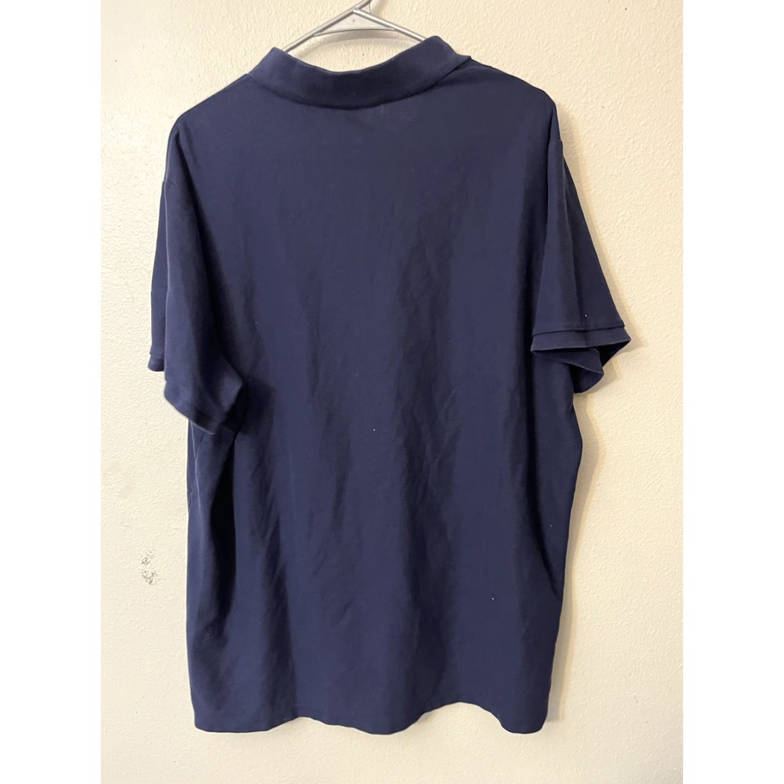 U.S. Polo Assn. U.S. Polo Assn. Performance Pique Polo Shirt Navy Blue 2XL Men’s Short Sleeve Shirt Size US XXL / EU 58 / 5 - 2 Thumbnail