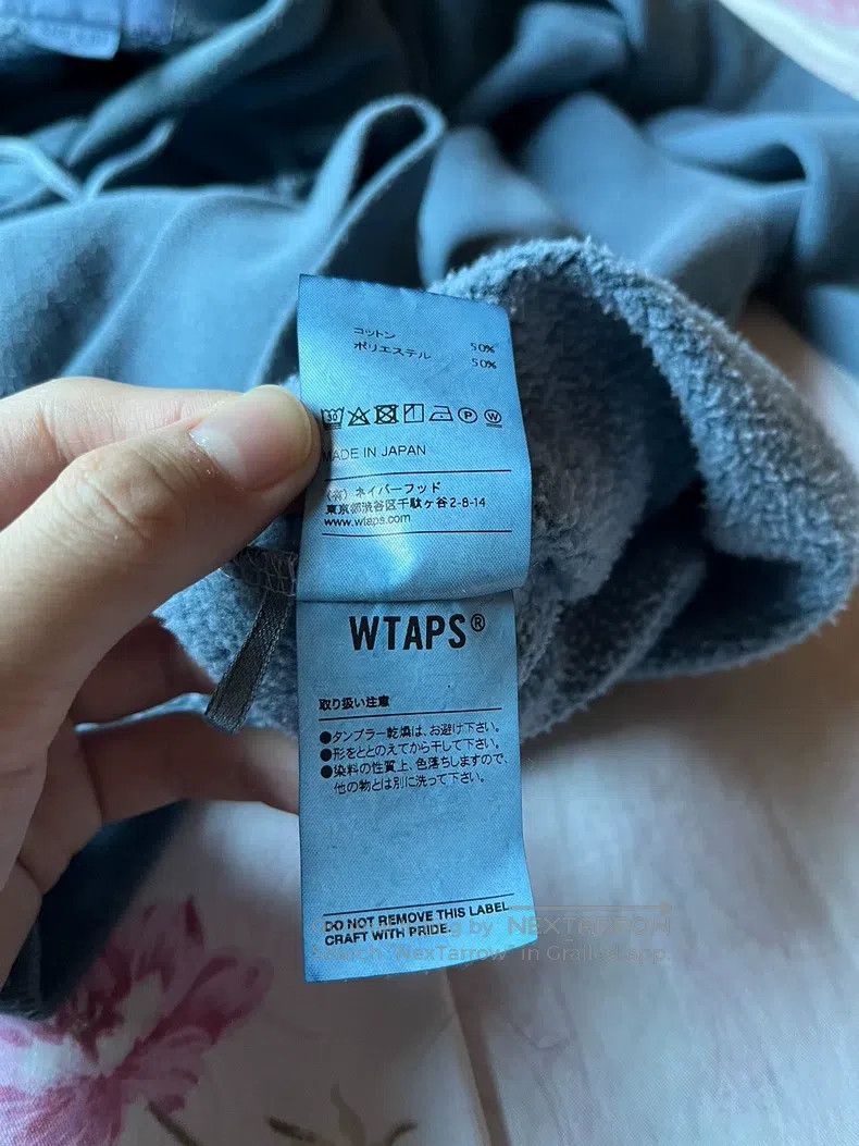 Wtaps Wtaps Batik Washed Hooded Sweatshirt Size US S / EU 44-46 / 1 - 6 Thumbnail