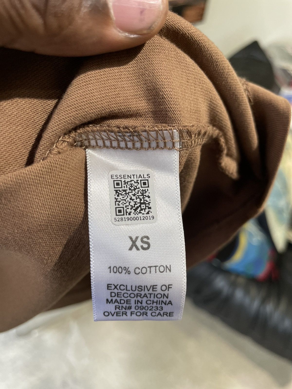 Fear of God Fear Of God Essentials Ss19 Mini Logo 3M Size US XS / EU 42 / 0 - 4 Thumbnail