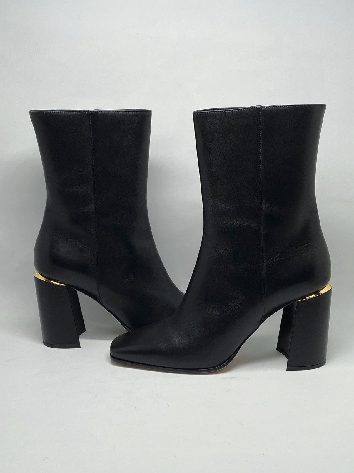 Jimmy Choo Jimmy Choo Loren 85MM Leather Ankle Boots size 40 Size US 10 / IT 40 - 11 Thumbnail