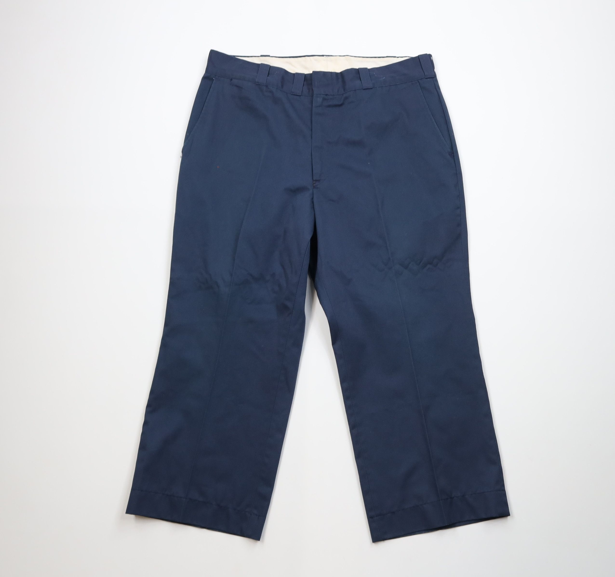 Big Mac Vintage 70s Big Mac Workwear Wide Leg Chino Pants Blue USA Size US 36 / EU 52 - 1 Thumbnail