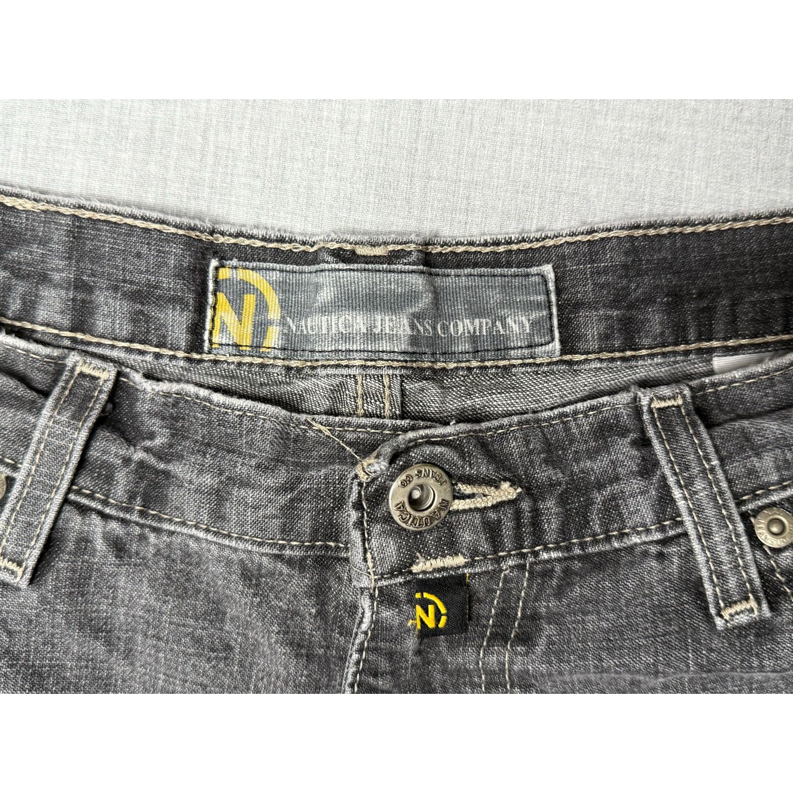 Nautica × Vintage Vintage Y2K Nautica Jeans Company Carpenter Jean Shorts 32 Size US 32 / EU 48 - 4 Thumbnail